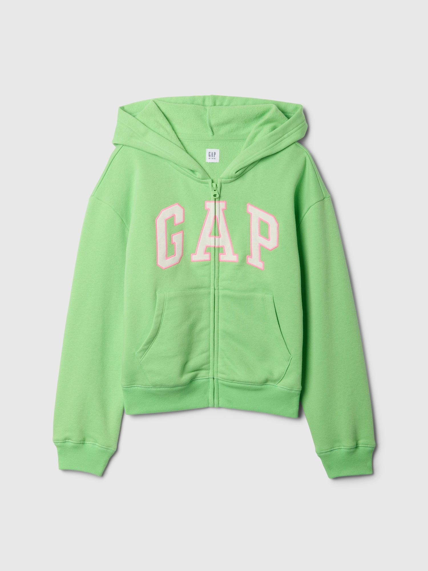 Kids Relaxed Gap Logo Zip Hoodie