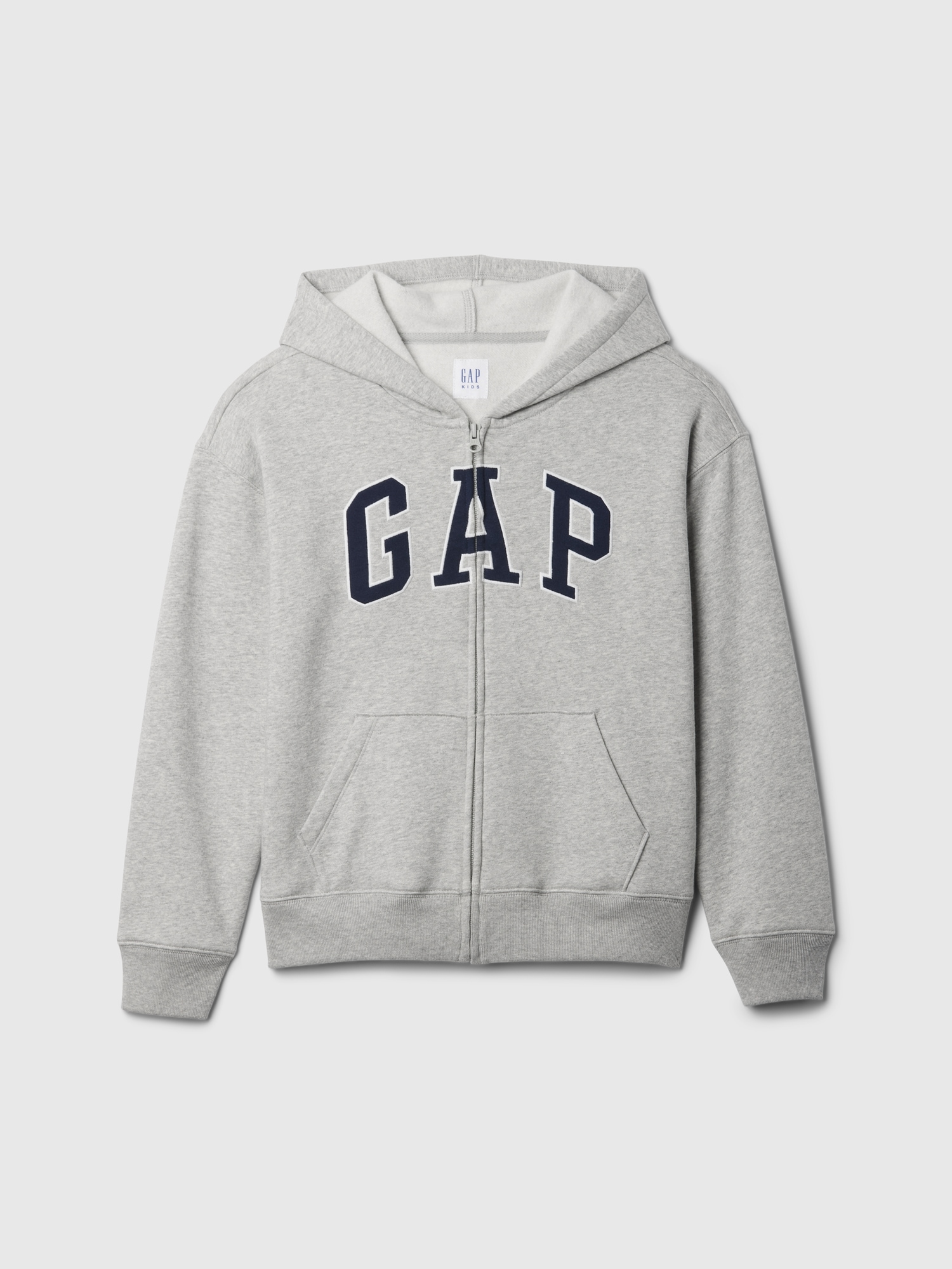 Kids Relaxed Gap Logo Zip Hoodie