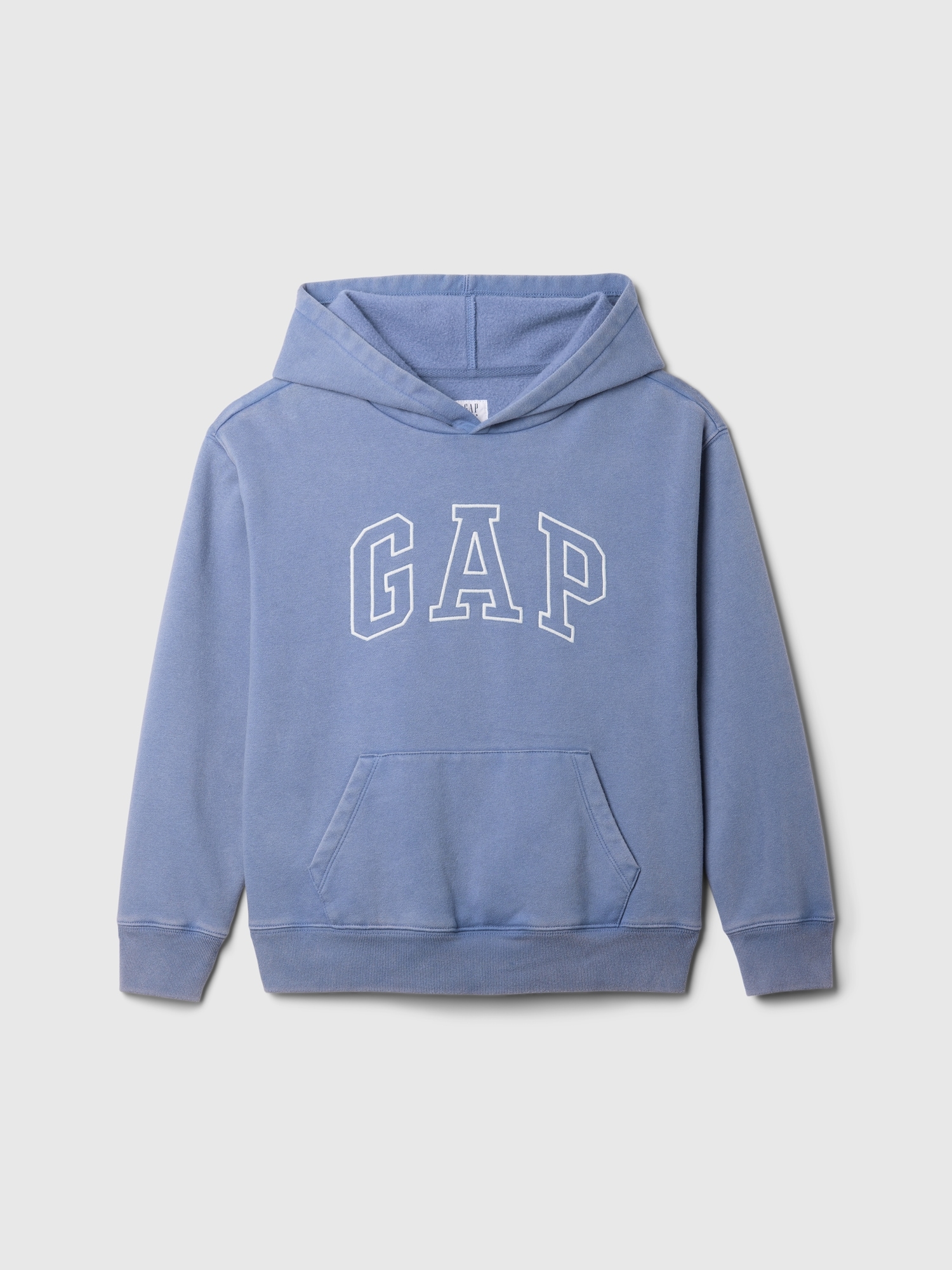 Kids Relaxed Gap Logo Washed Fleece Hoodie