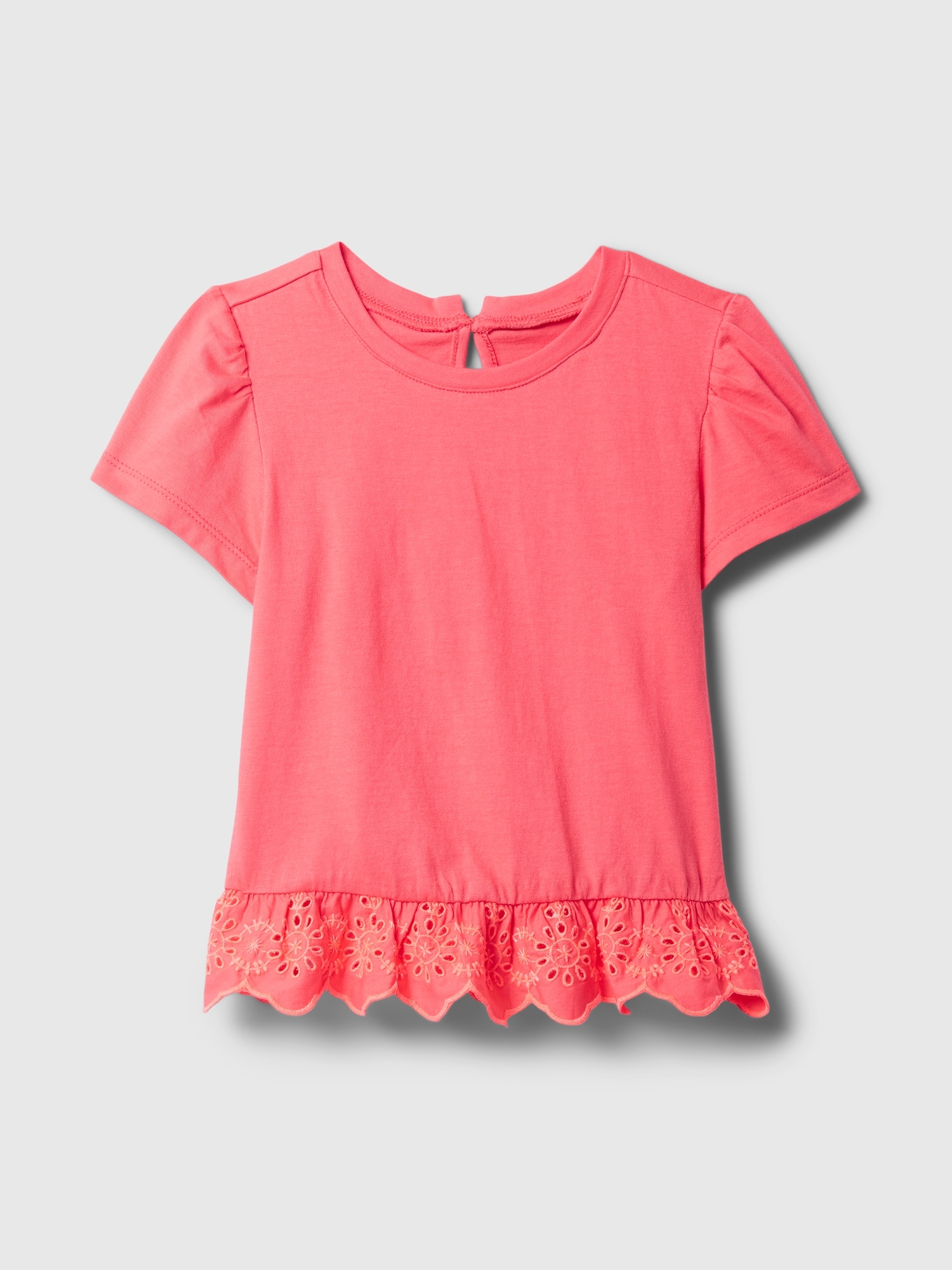 babyGap Eyelet Peplum T-Shirt