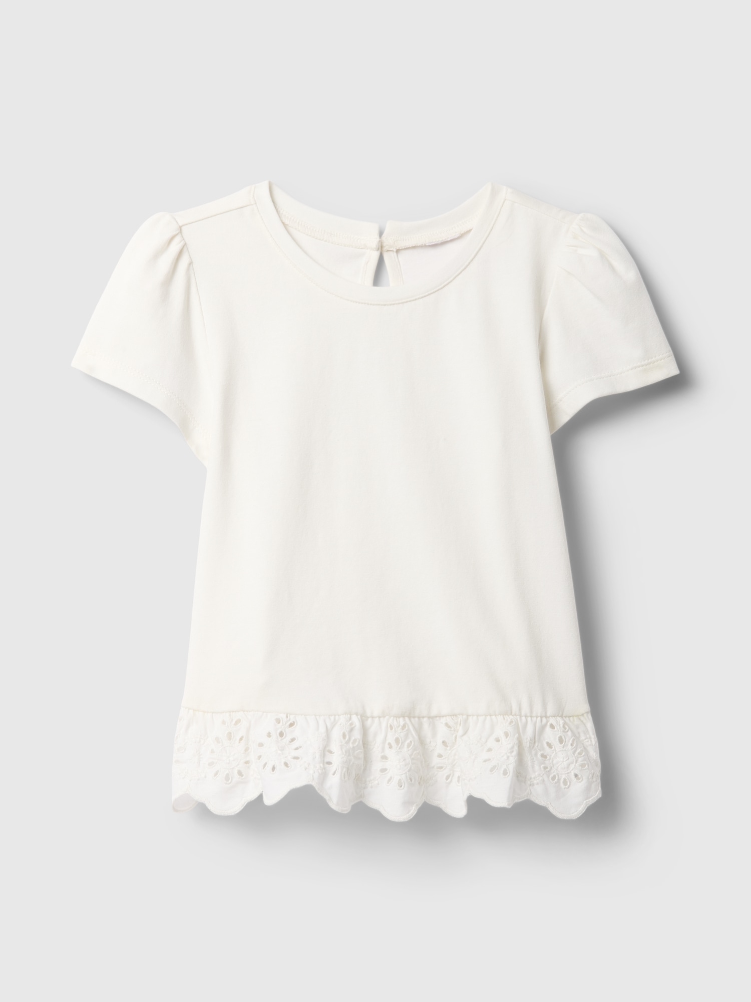 babyGap Eyelet Peplum T-Shirt