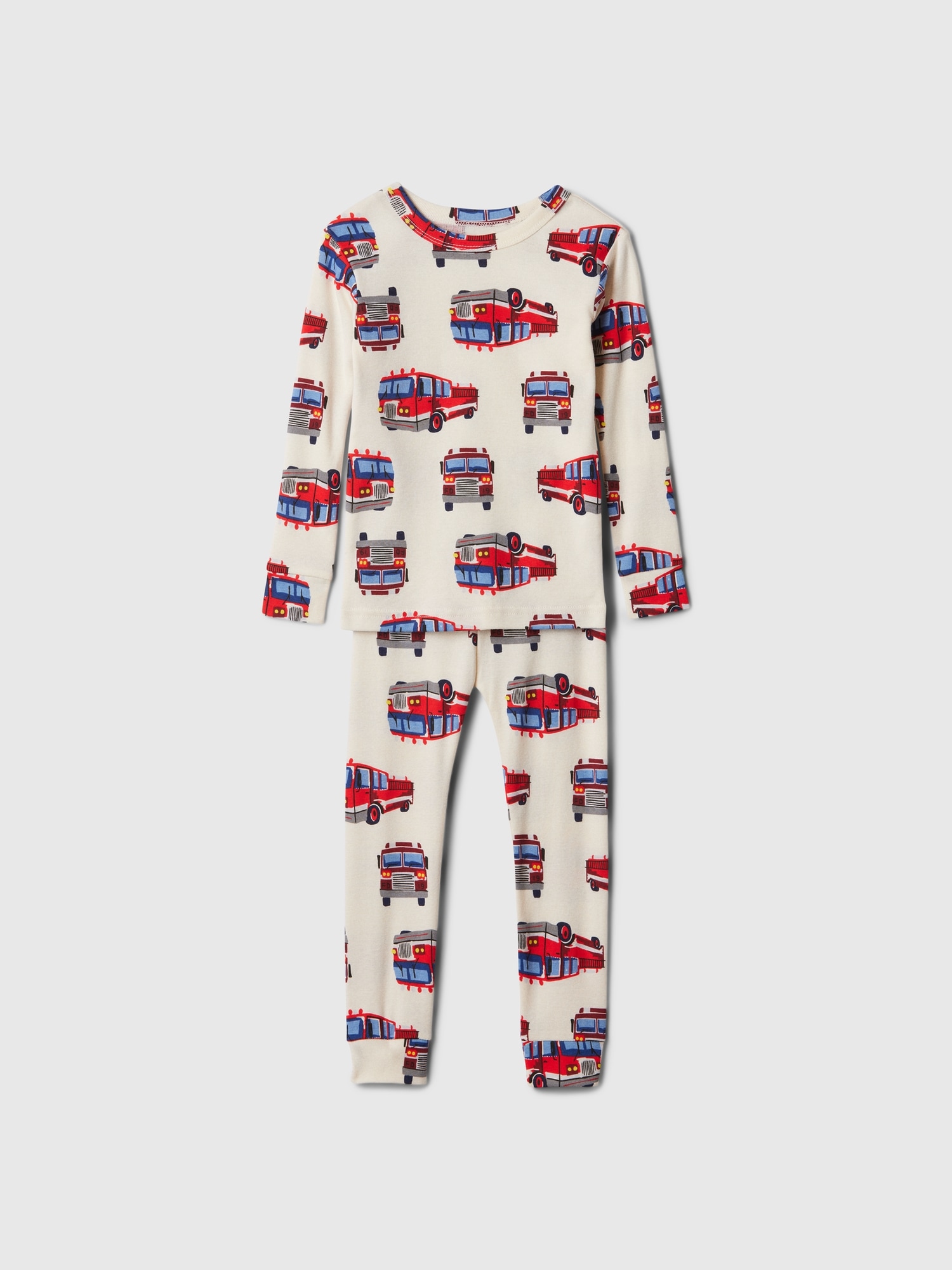 babyGap 100% Organic Cotton Fire Truck PJ Set