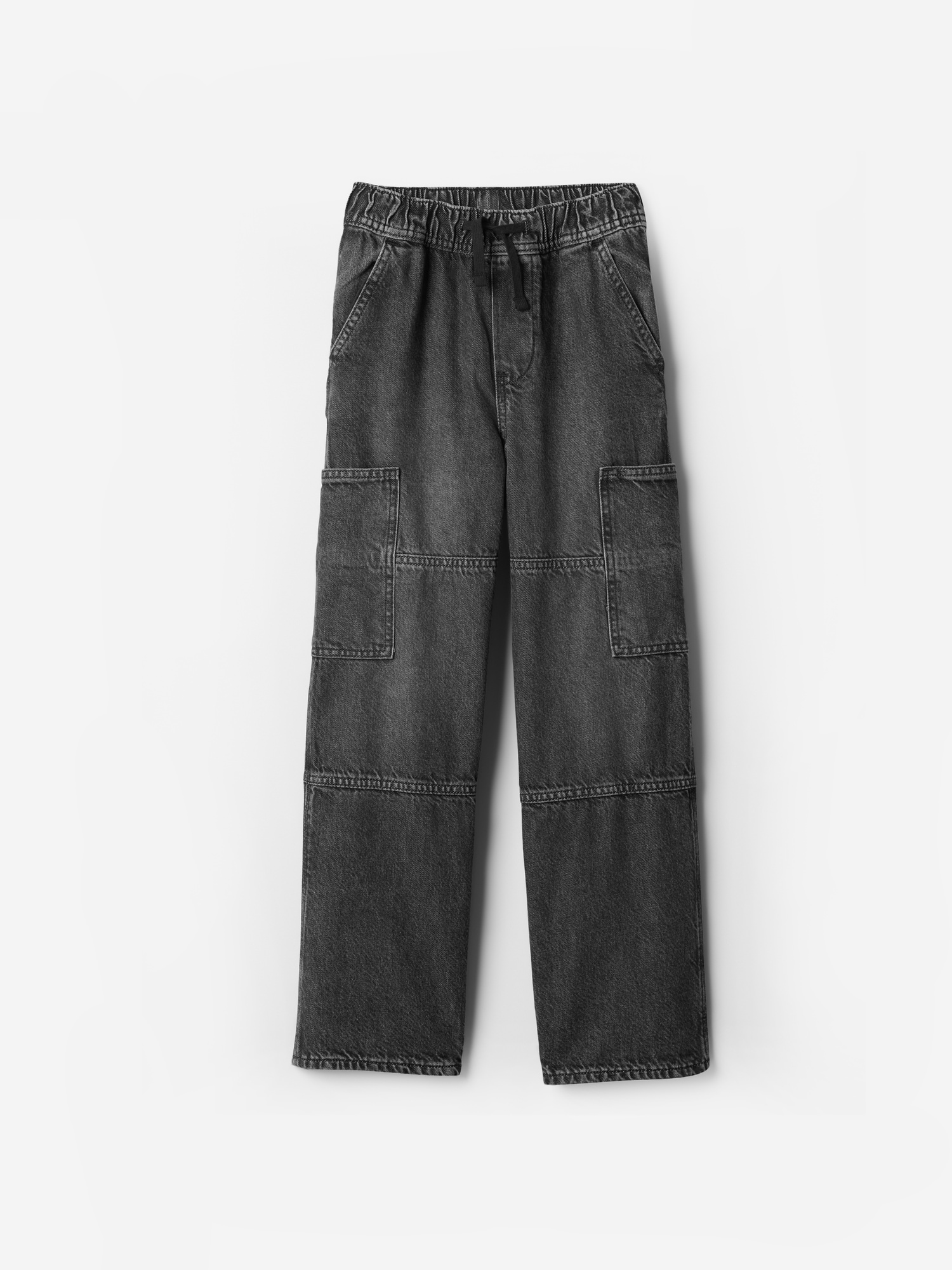 Kids Baggy Cargo Pull-On Jeans