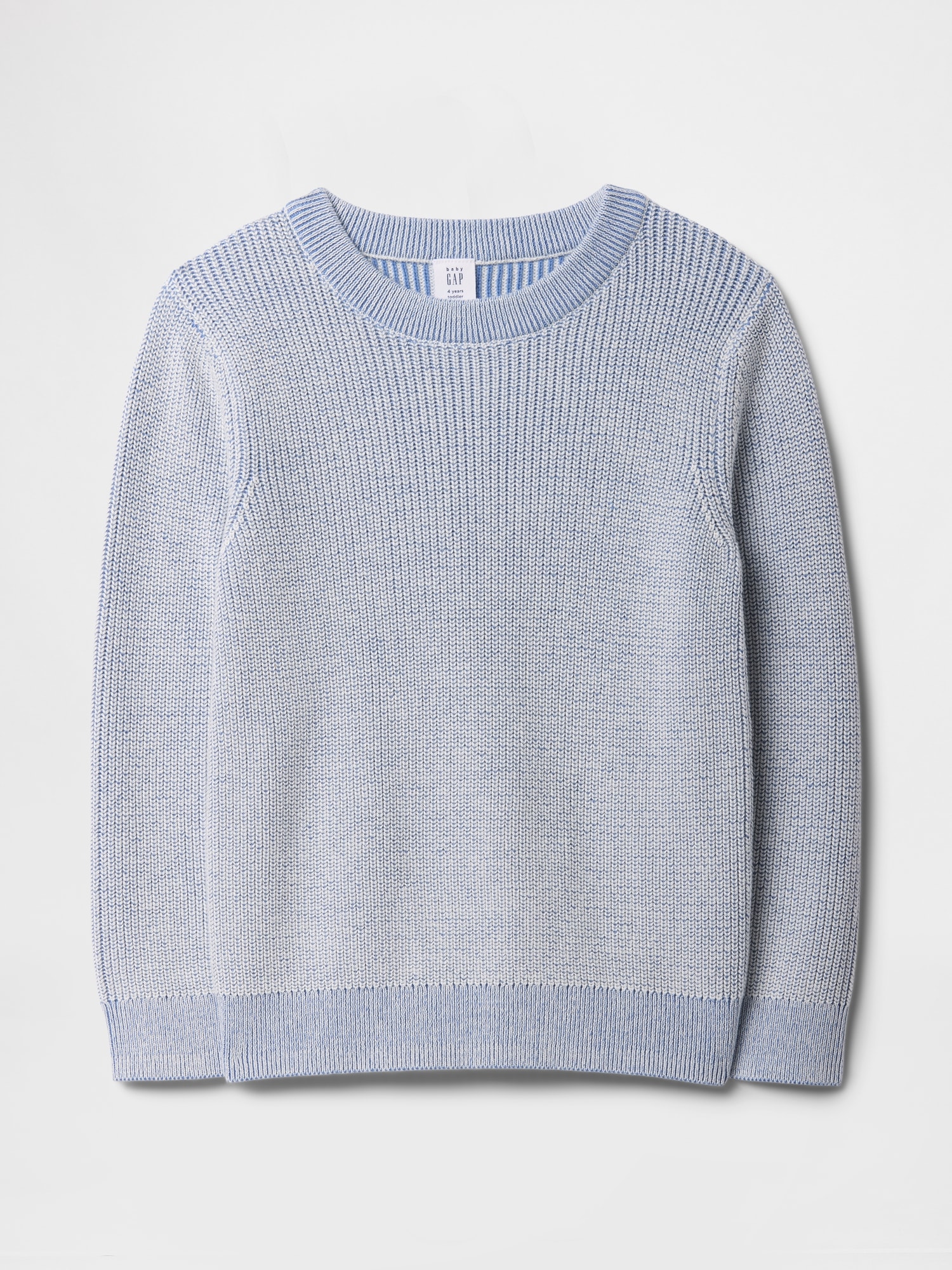 babyGap Plaited Crewneck Sweater