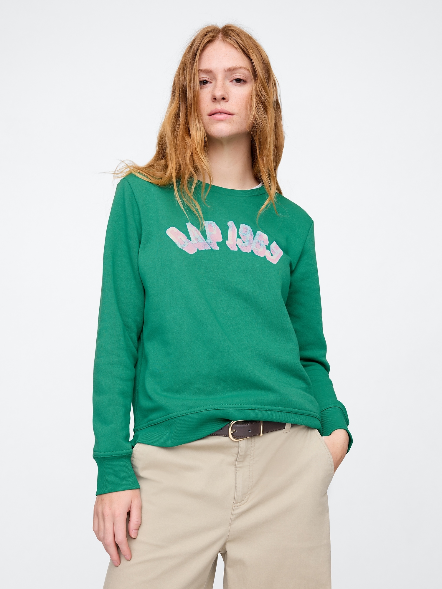 Relaxed Gap Logo Sweatshirt