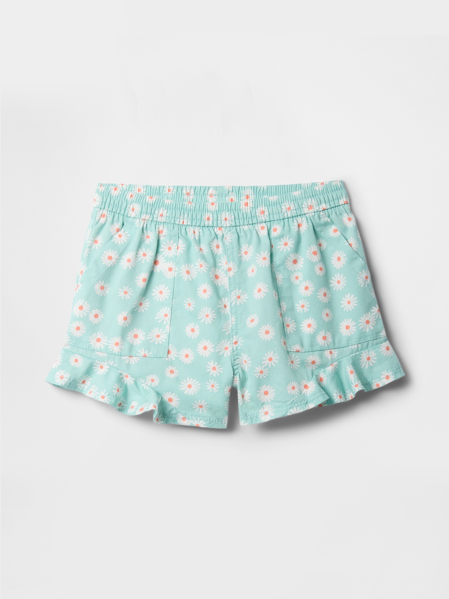 babyGap Twill Ruffle Pull-On Shorts