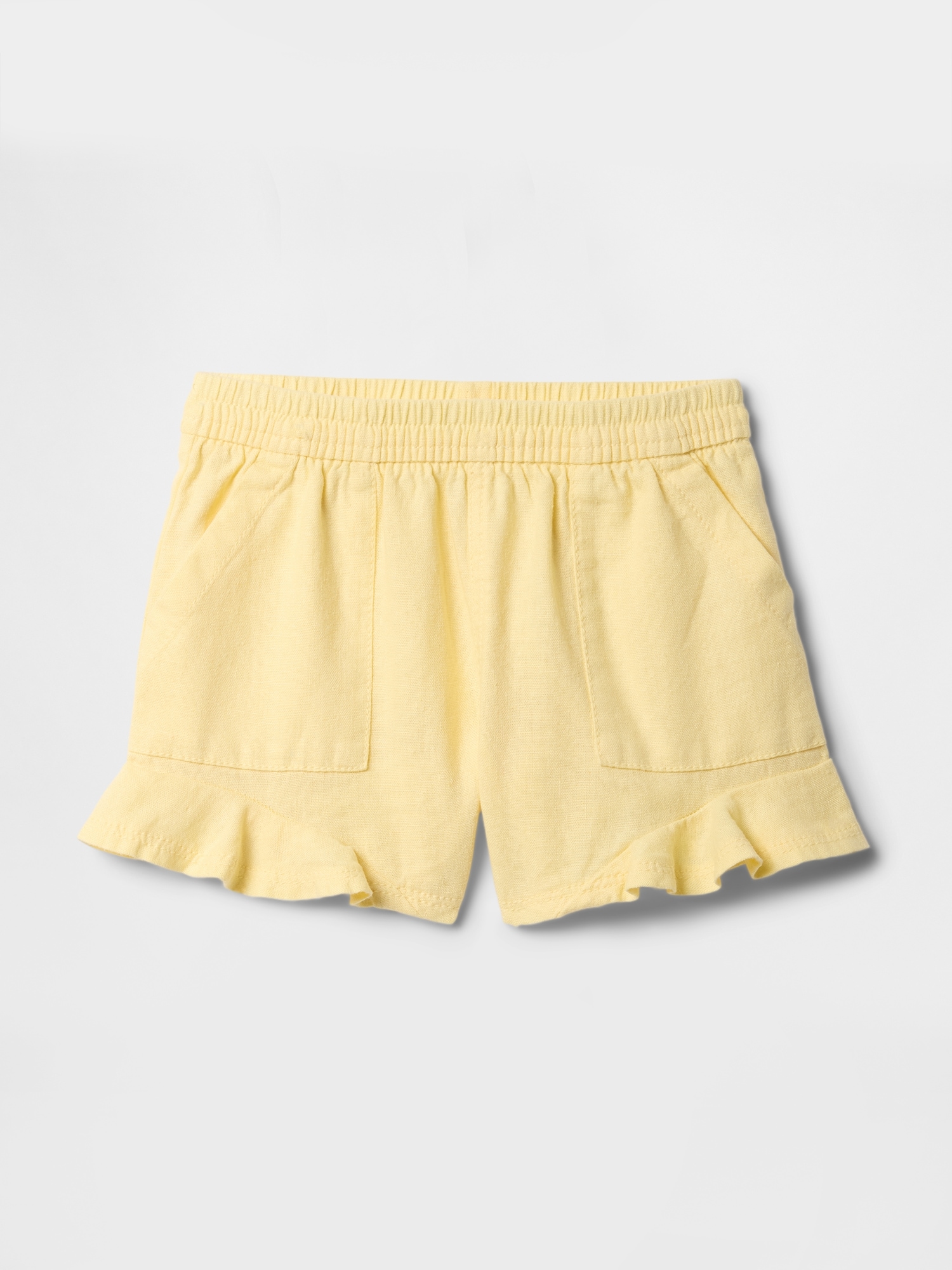 babyGap Twill Ruffle Pull-On Shorts