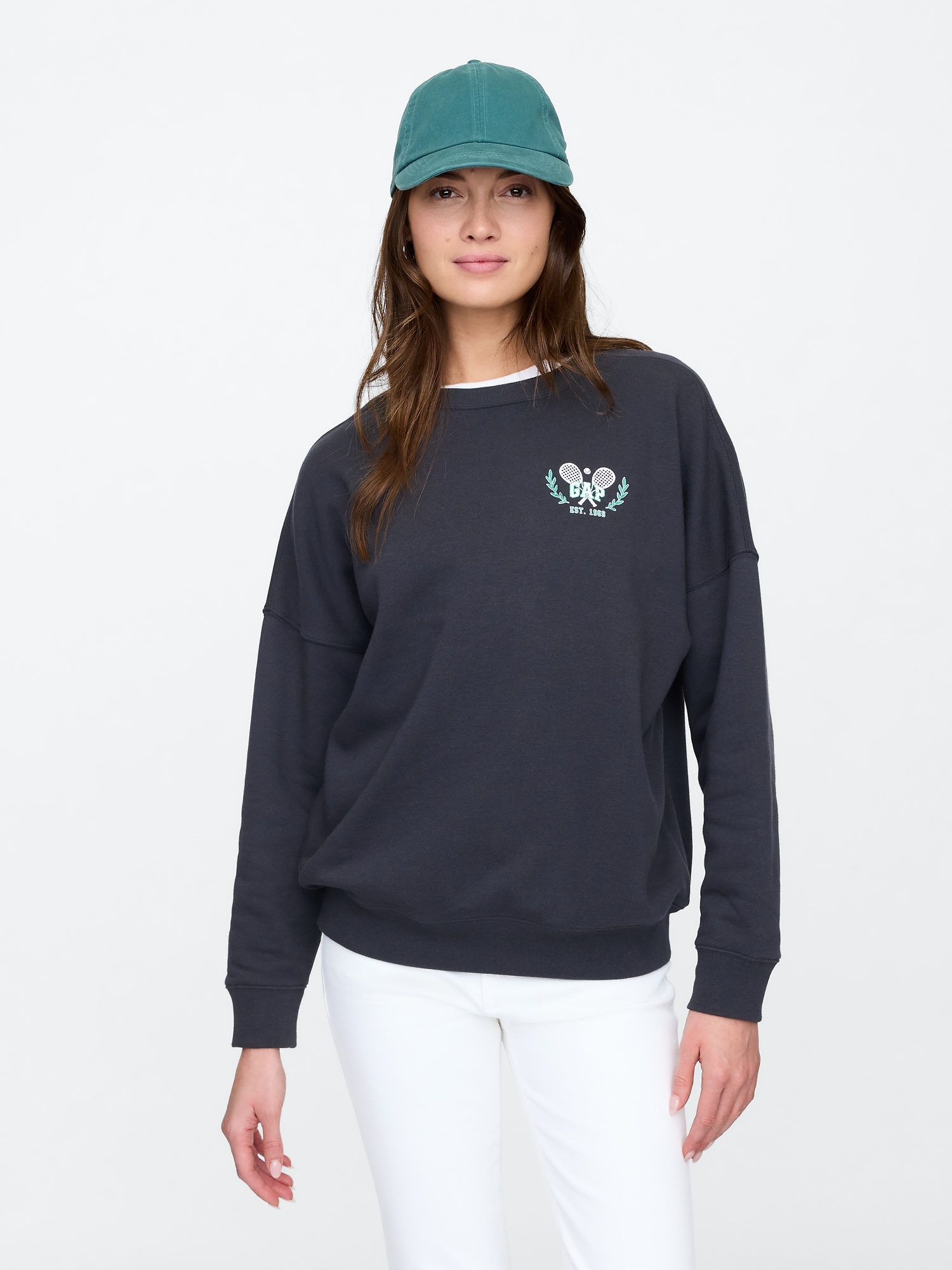 Oversized Gap Graphic Sweatshirt