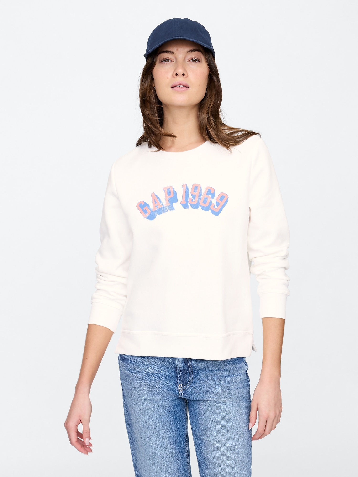 Relaxed Gap Logo Sweatshirt