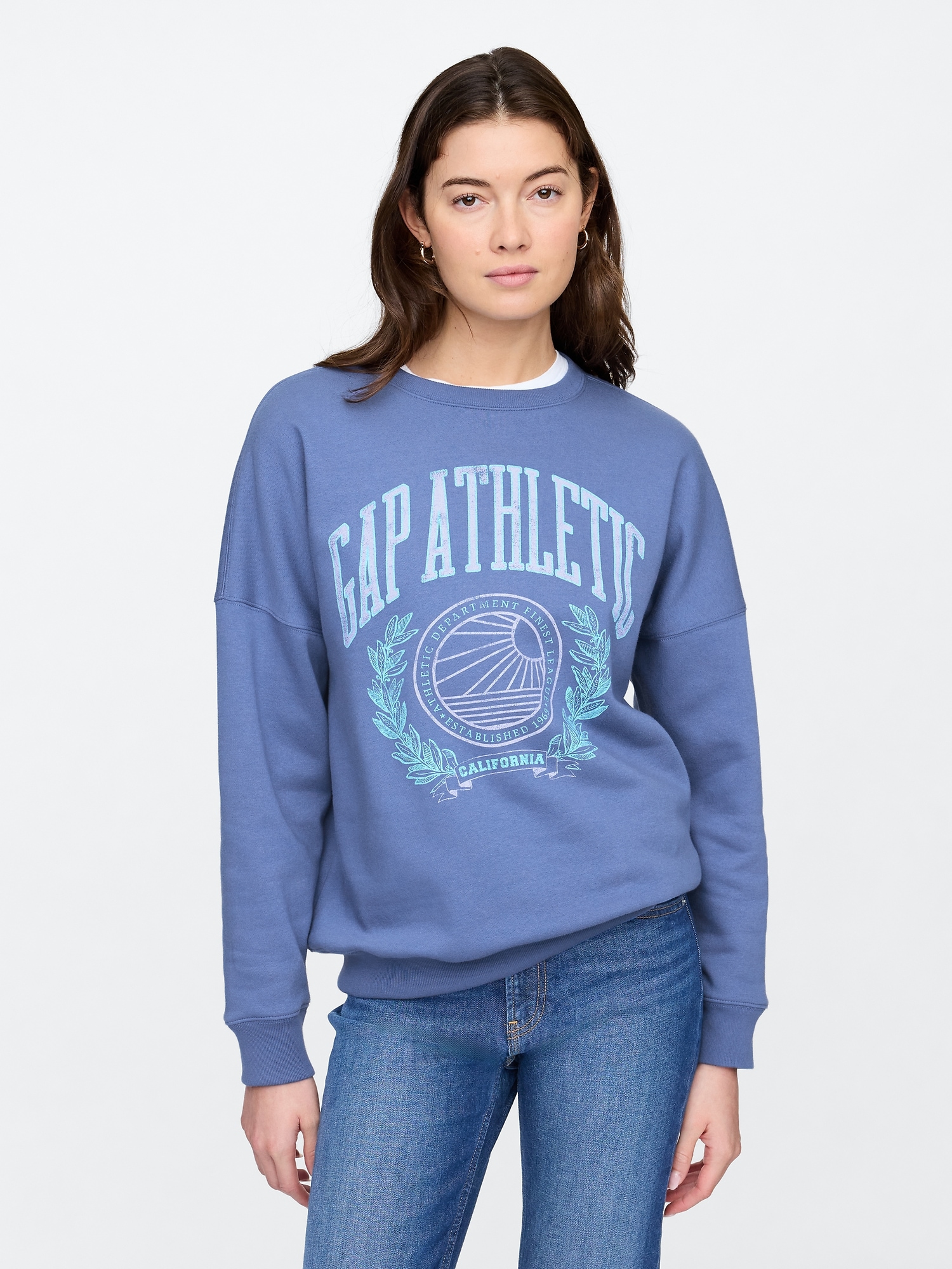 Oversized Gap Graphic Sweatshirt