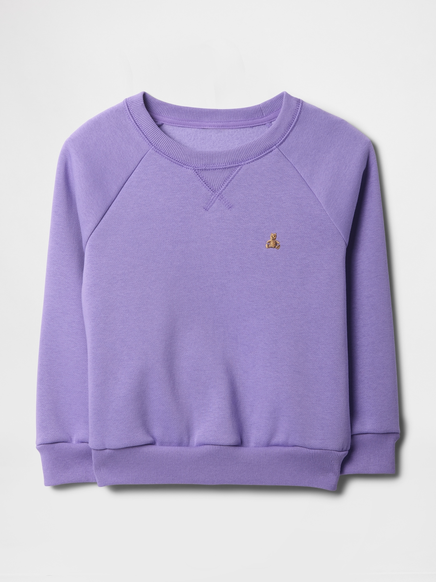 babyGap Relaxed Fleece Sweatshirt - Purple