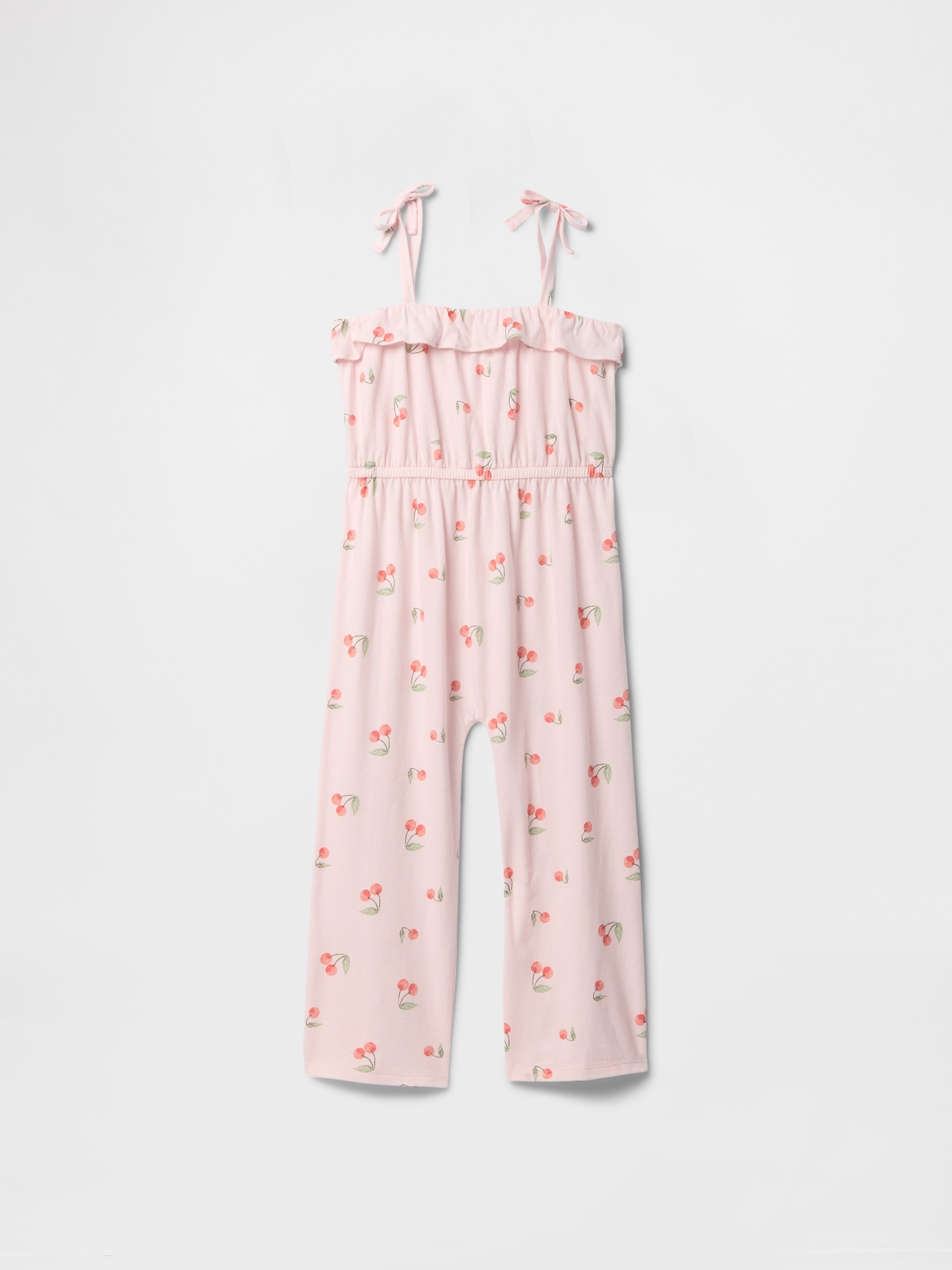 babyGap Print Ruffle Jumpsuit - Pink