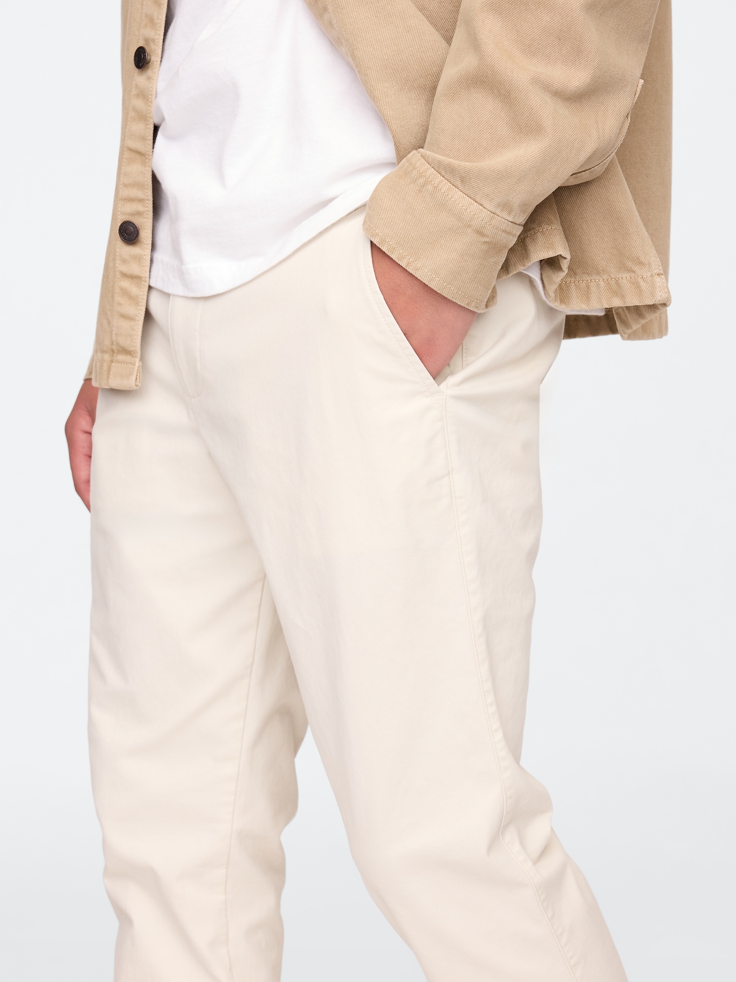 GapFlex Essential Khakis in Slim Fit Gap Factory