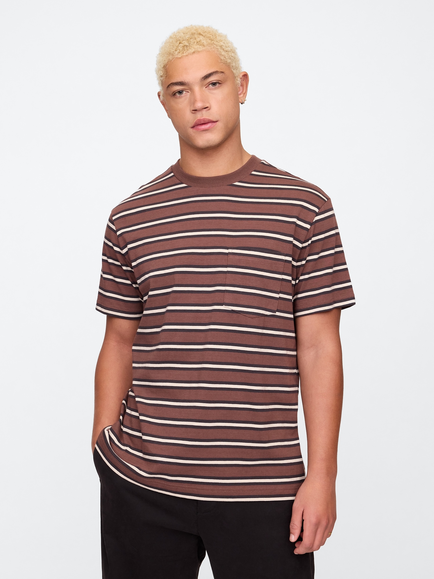 Stripe Original Pocket T-Shirt