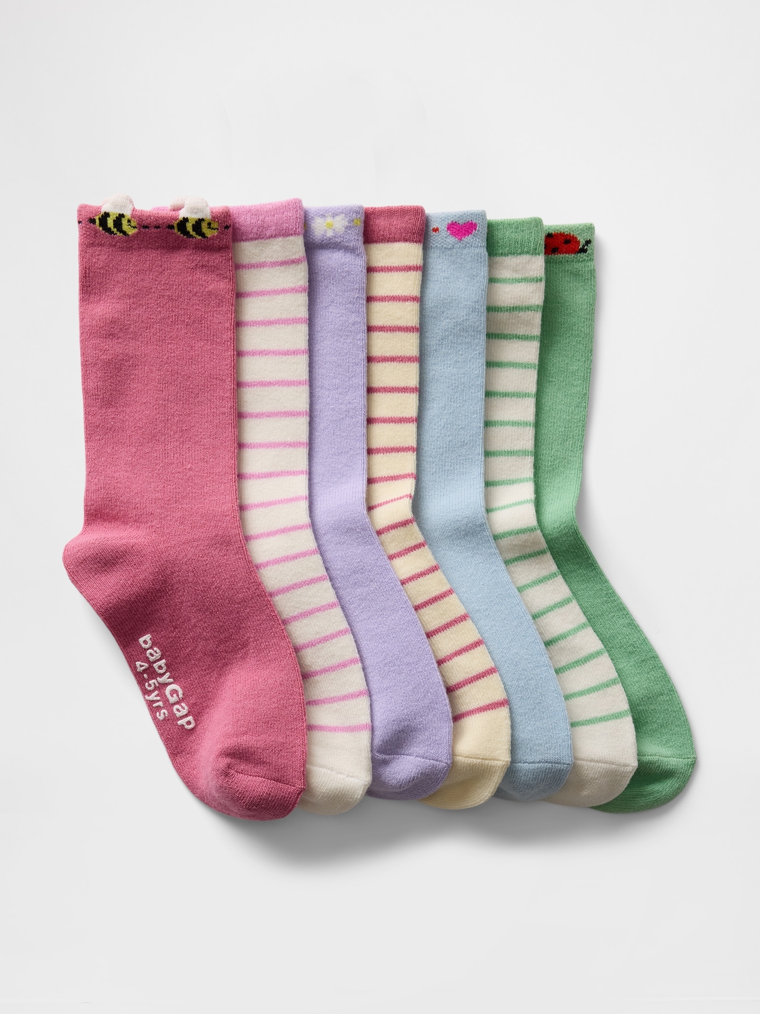 babyGap Crew Socks (7-Pack)