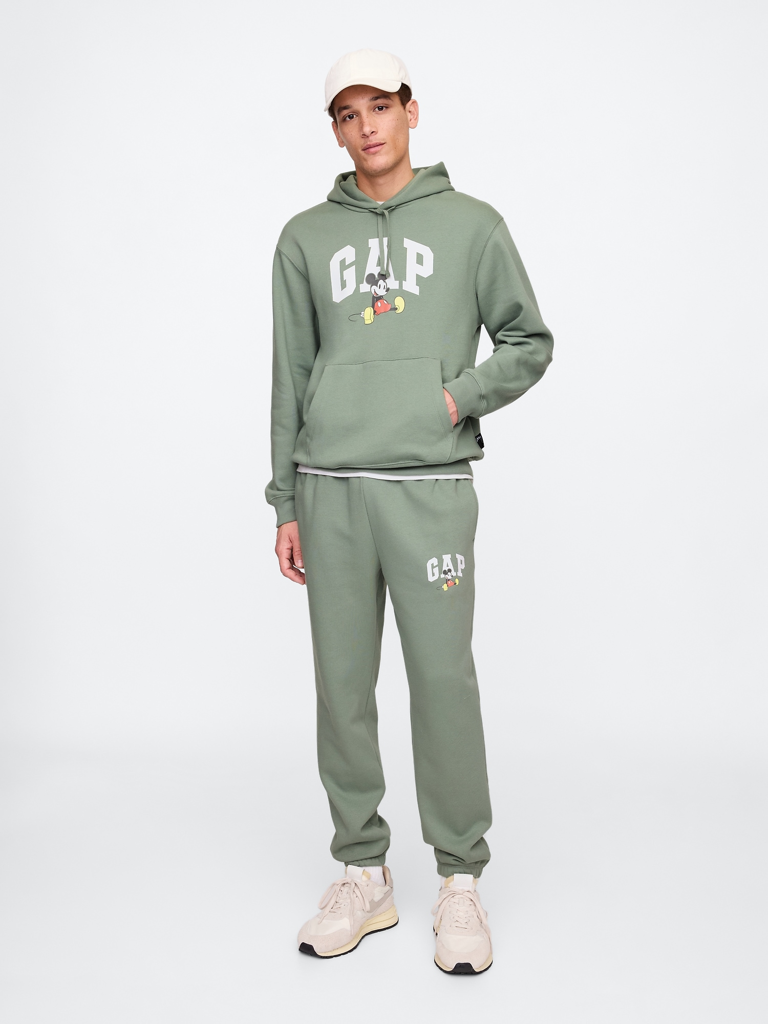 Gap × Disney Mickey Mouse Relaxed Gap Logo Joggers