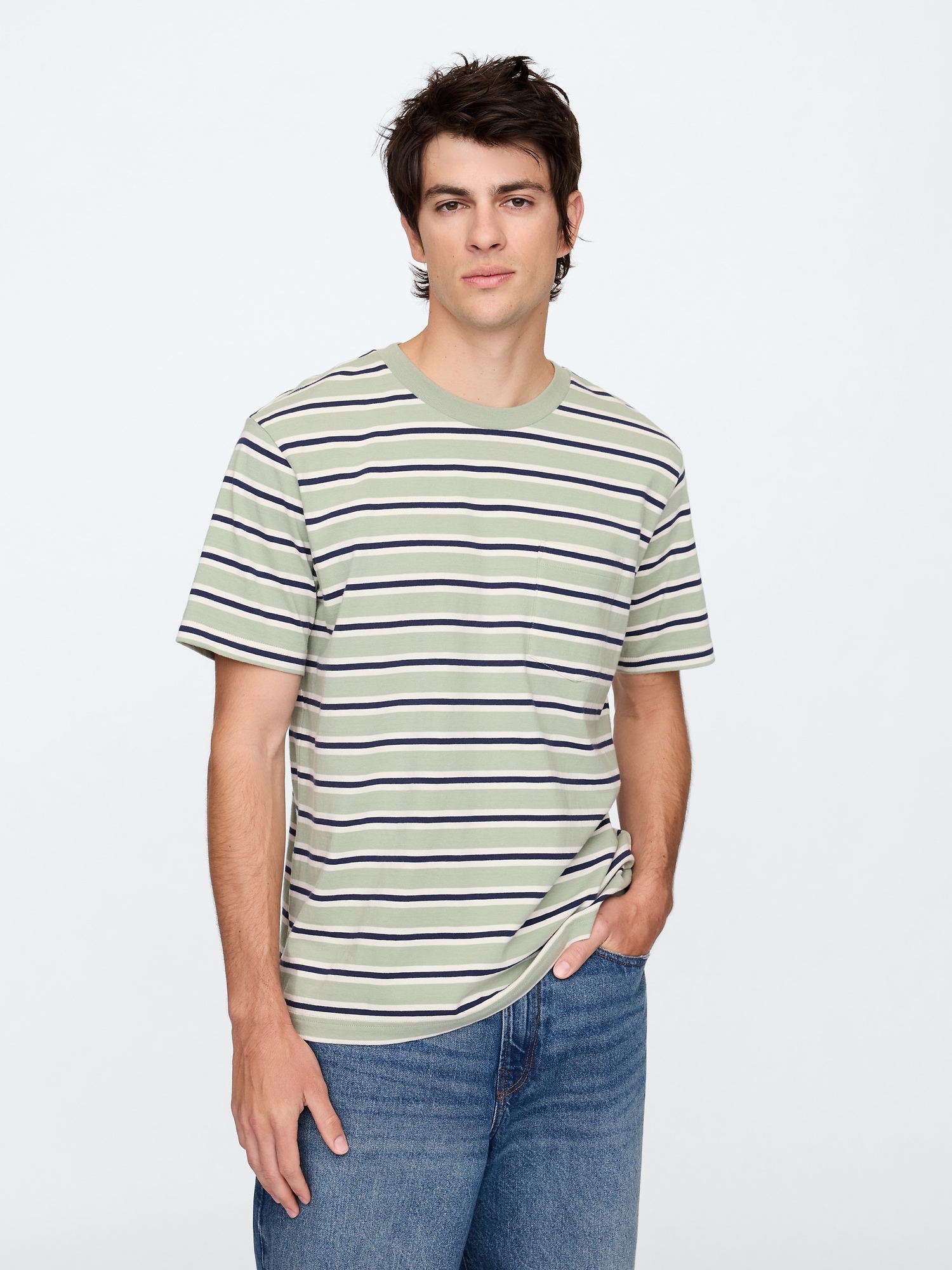 Stripe Original Pocket T-Shirt