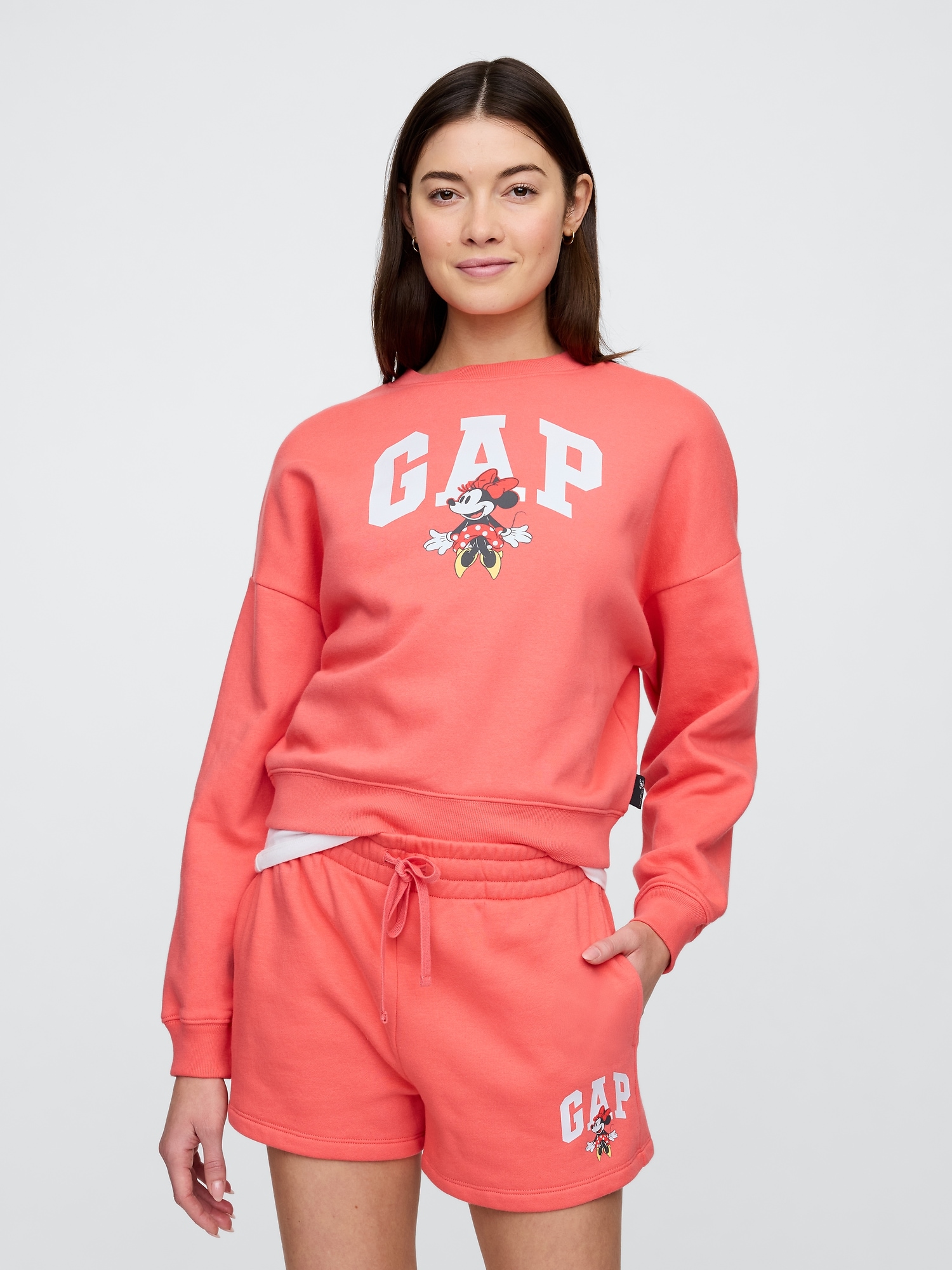 Disney Minnie Mouse Oversized Gap Logo Sweatshirt