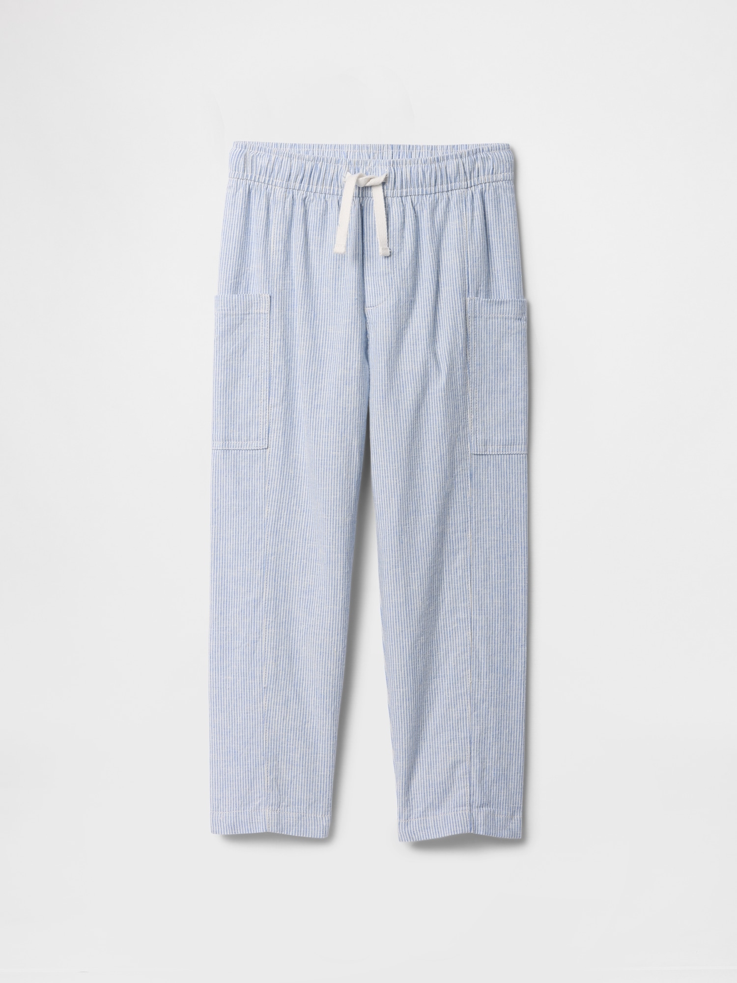 babyGap Linen-Blend Pull-On Cargo Pants