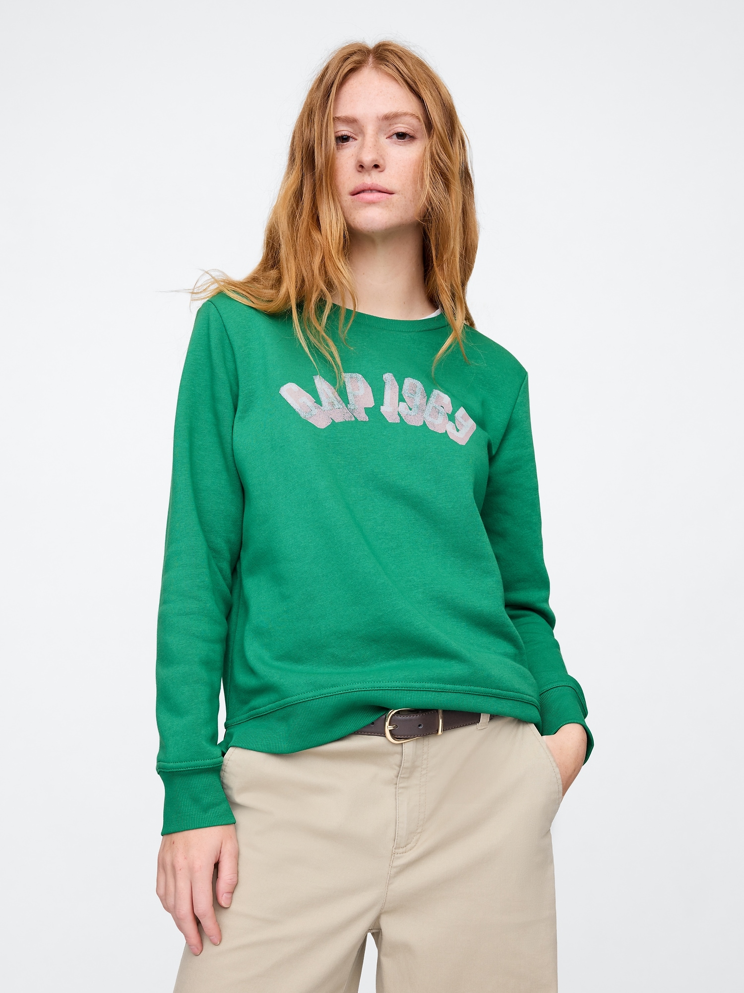 Relaxed Gap Logo Sweatshirt