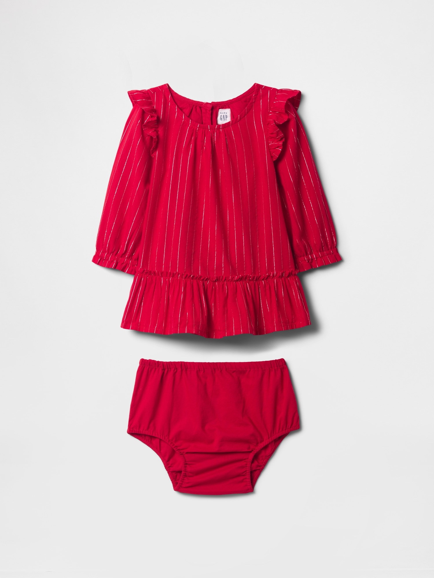 Baby Stripe Two-Piece Outfit Set