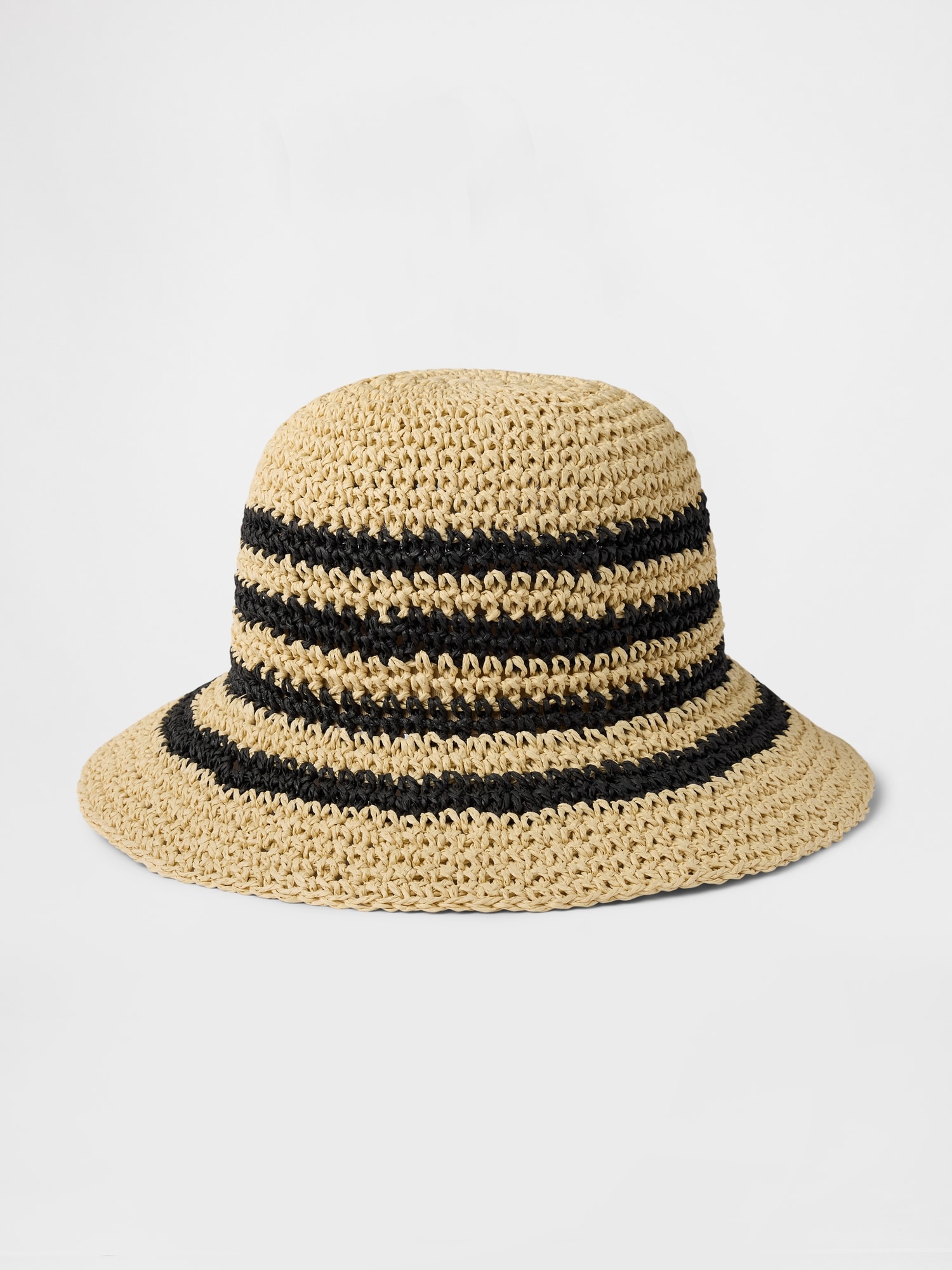 Straw Bucket Hat