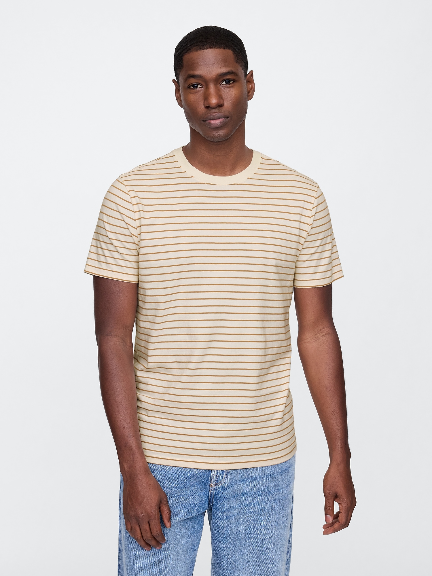 Everyday Soft Stripe Crewneck T-Shirt