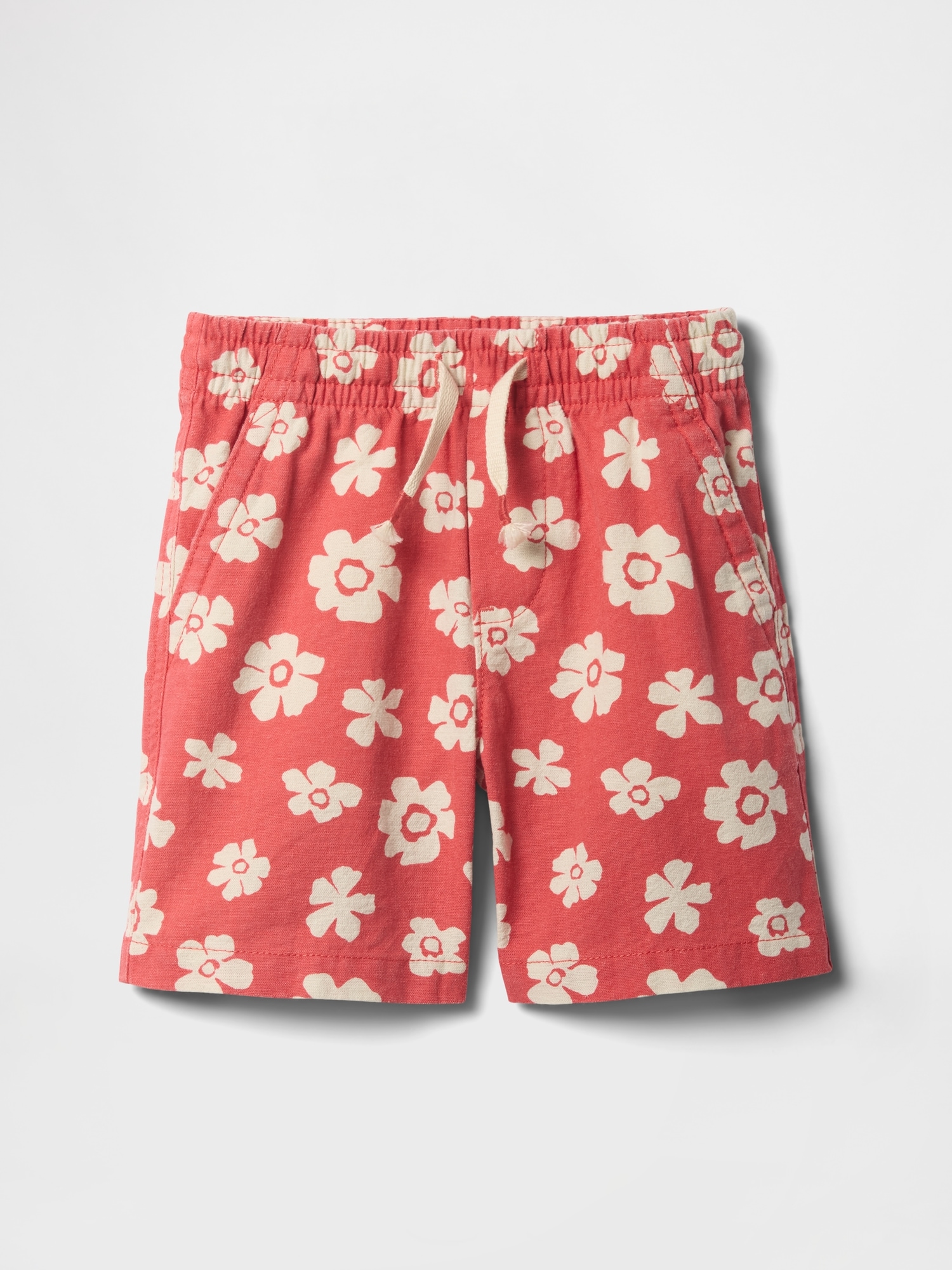 babyGap Linen-Blend Pull-On Shorts