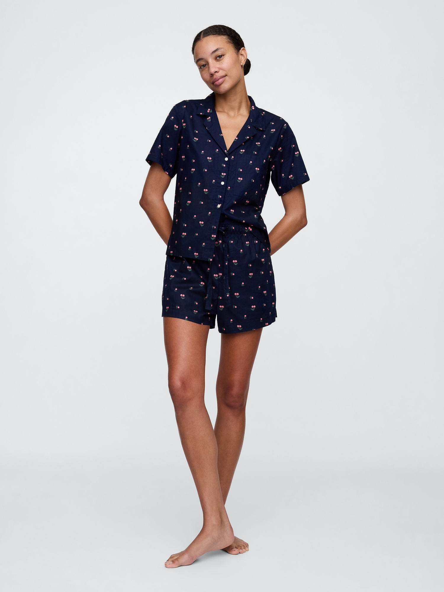 Poplin PJ Shorts