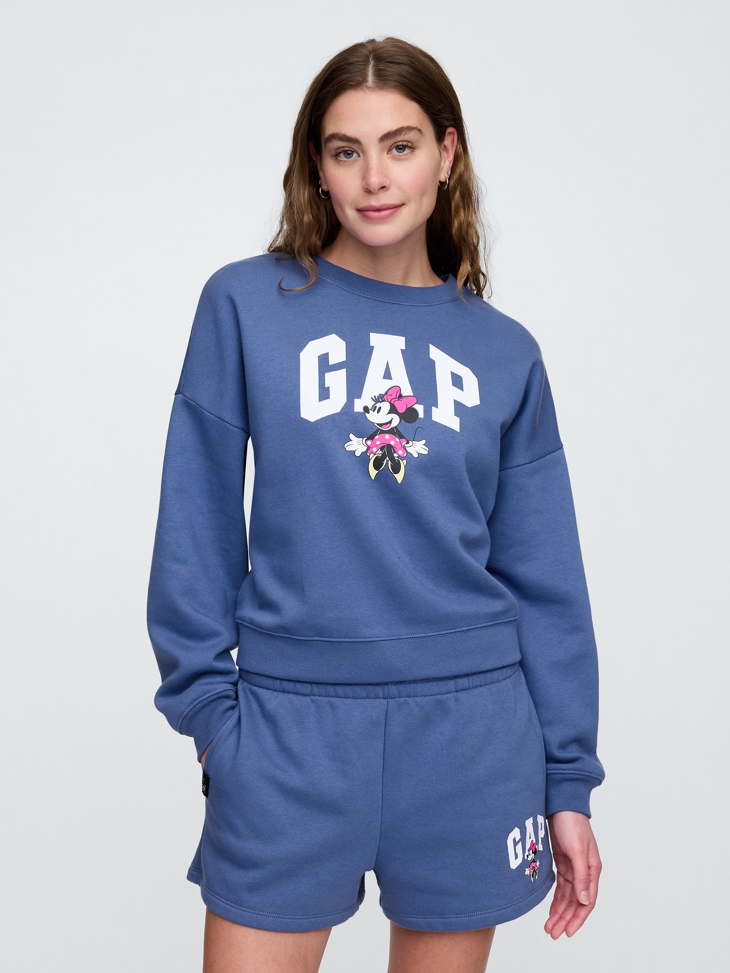 Gap × Disney Minnie Mouse Oversized Gap Logo Sweatshirt