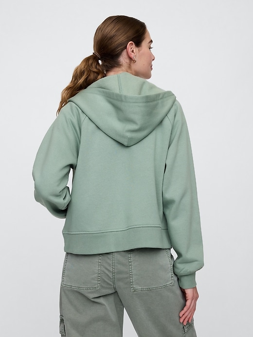 Image number 2 showing, Relaxed Fleece Zip Hoodie