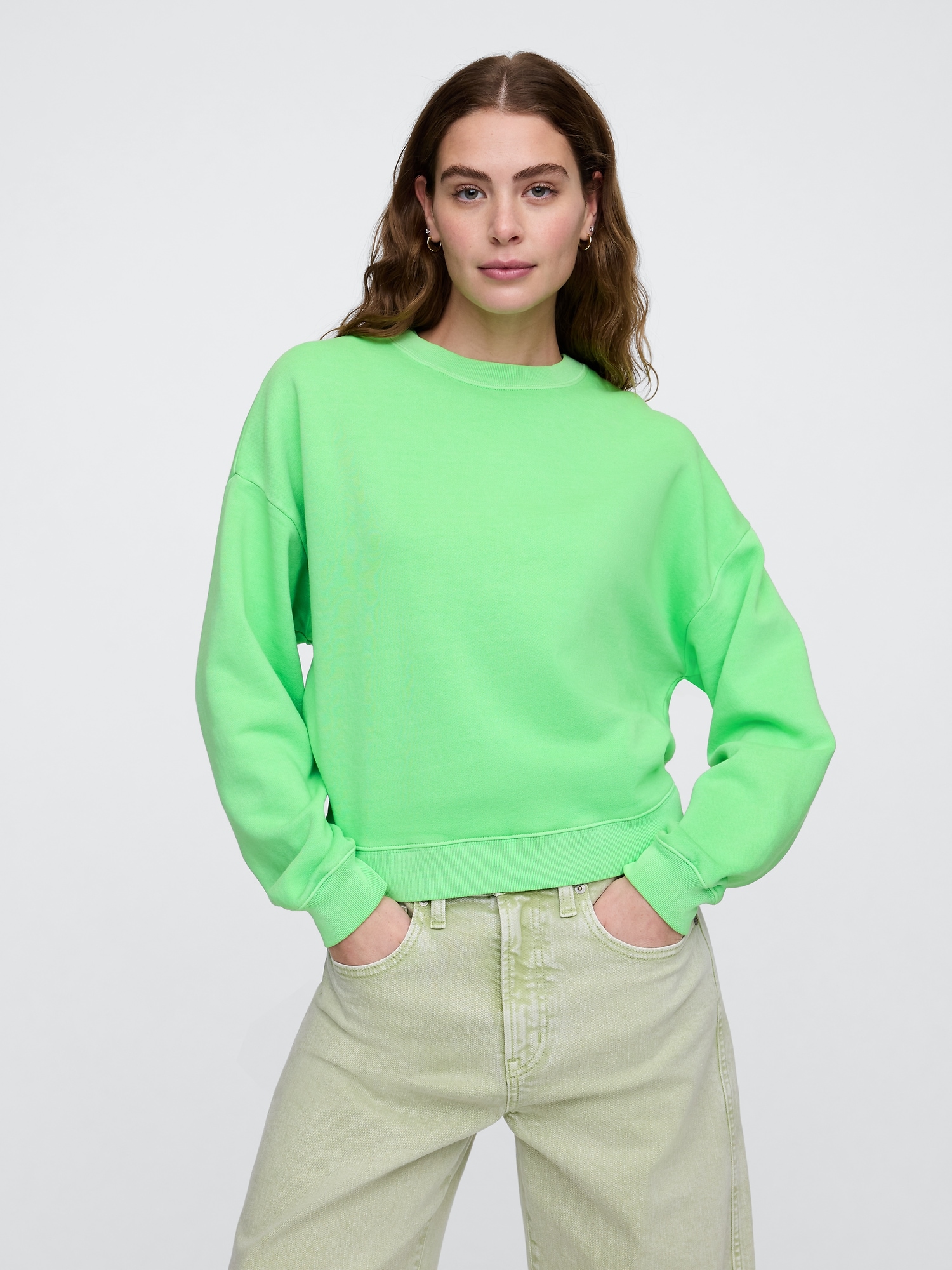 Oversized Crewneck Sweatshirt