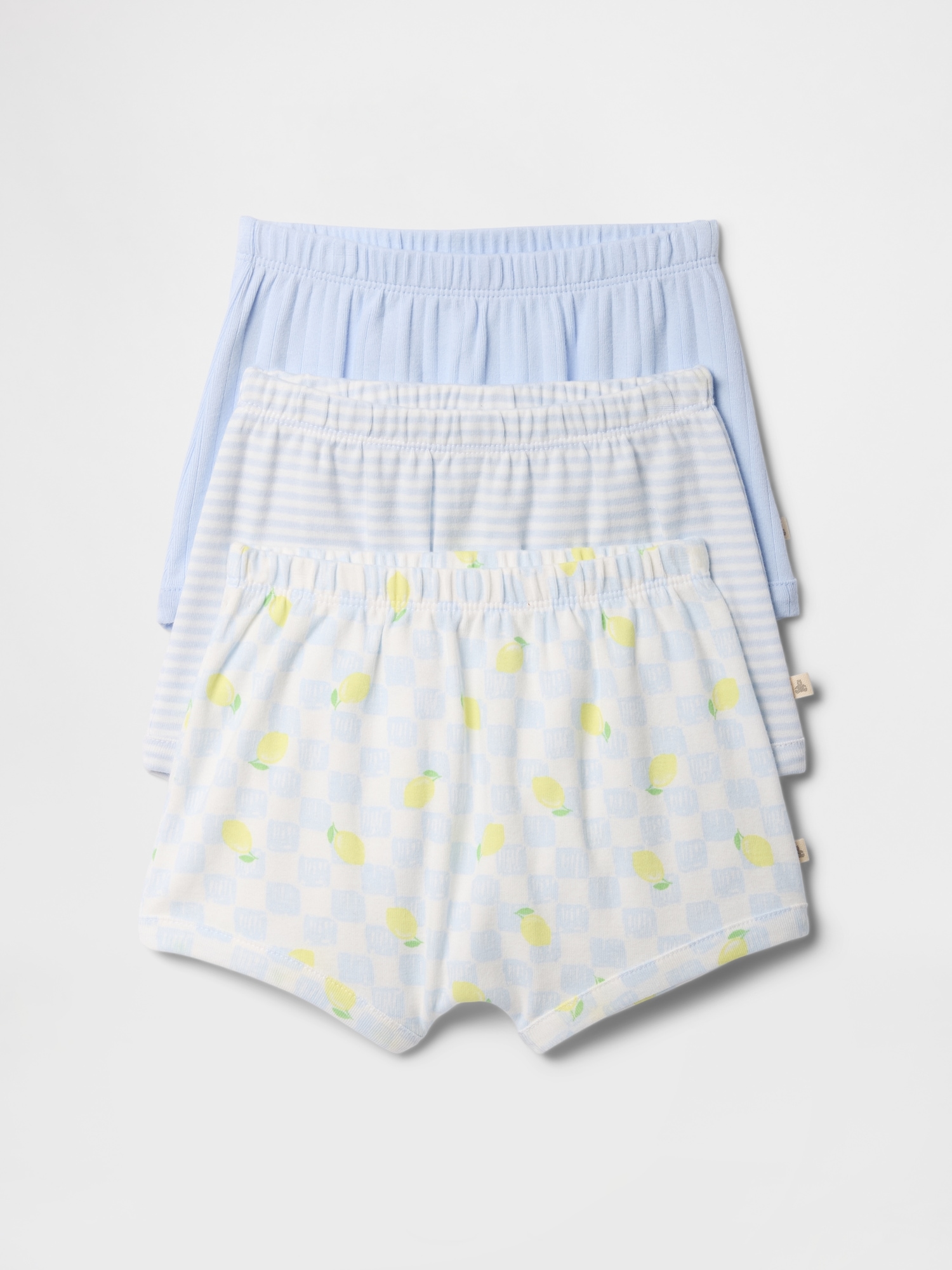 Baby Pull-On Shorts (3-Pack)