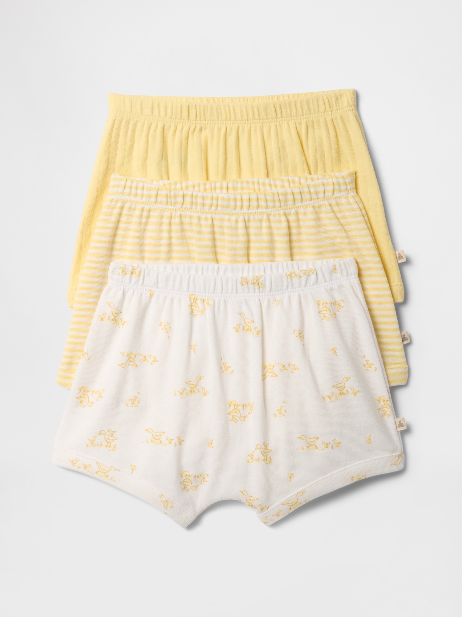 Baby Pull-On Shorts (3-Pack)