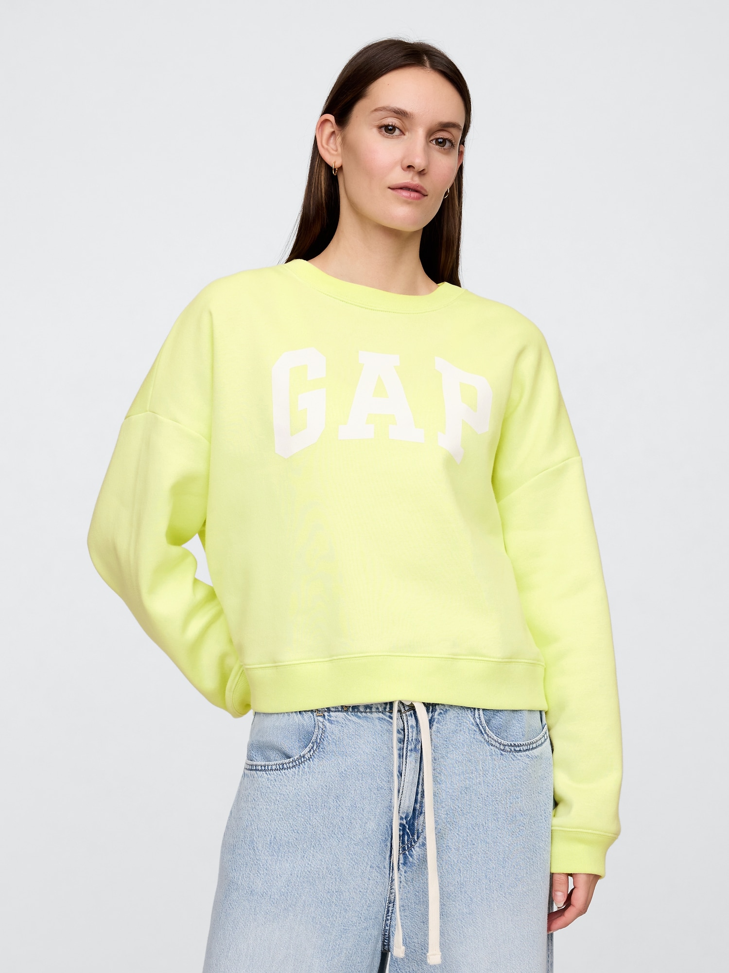 Oversized Gap Logo Sweatshirt