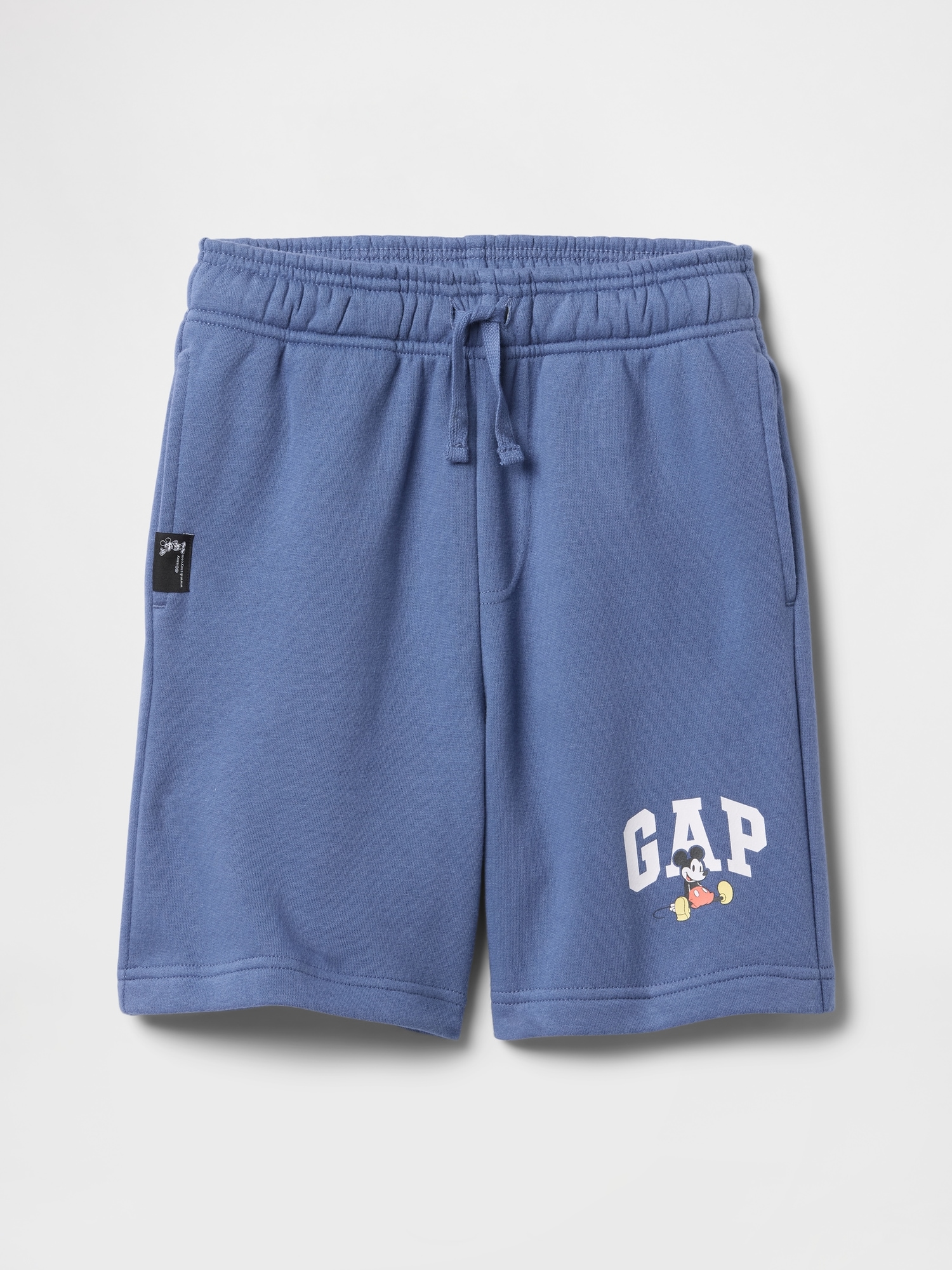 GapKids | Disney Mickey Mouse Relaxed Logo Pull-On Shorts