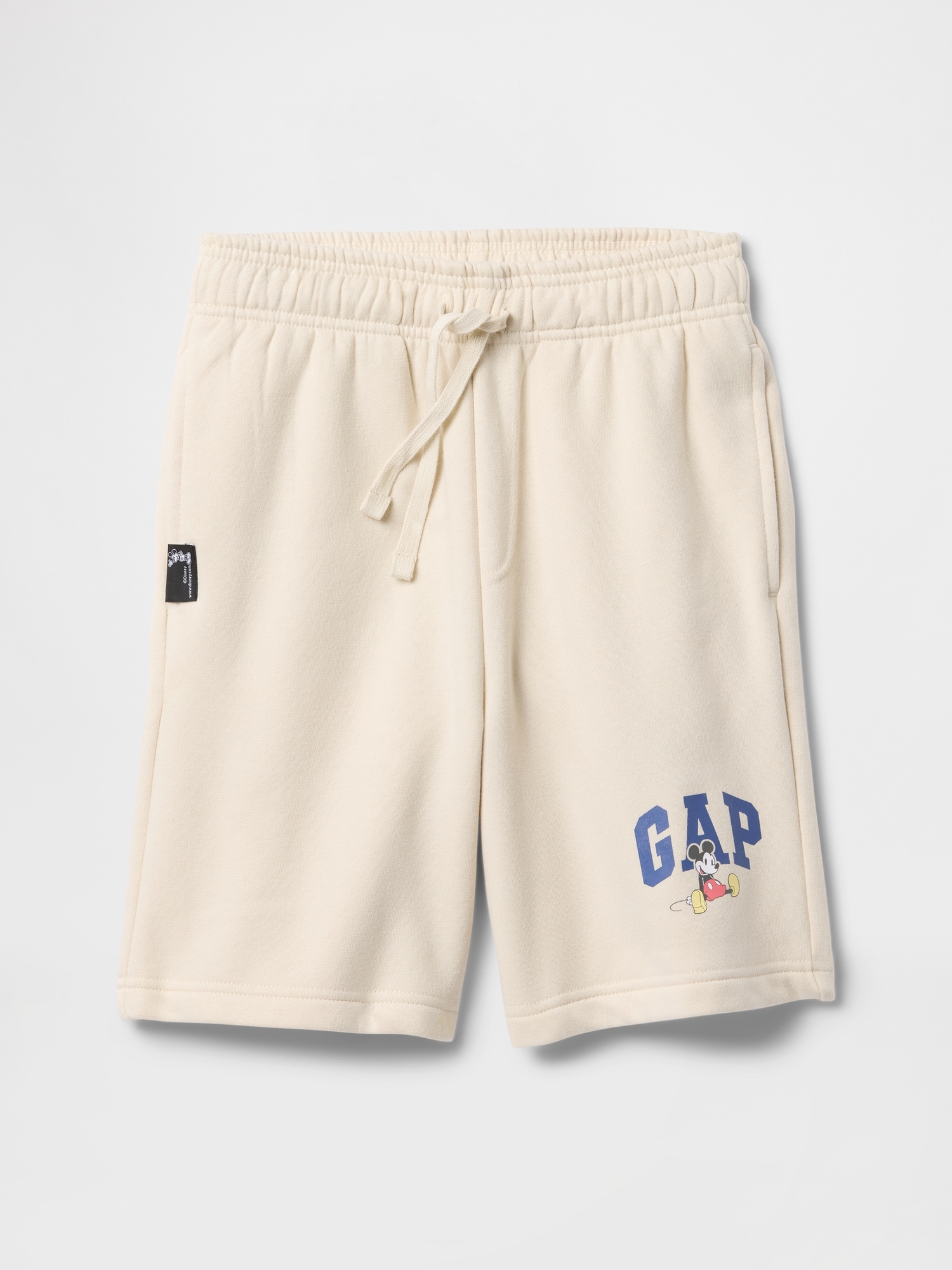 GapKids | Disney Mickey Mouse Relaxed Logo Pull-On Shorts