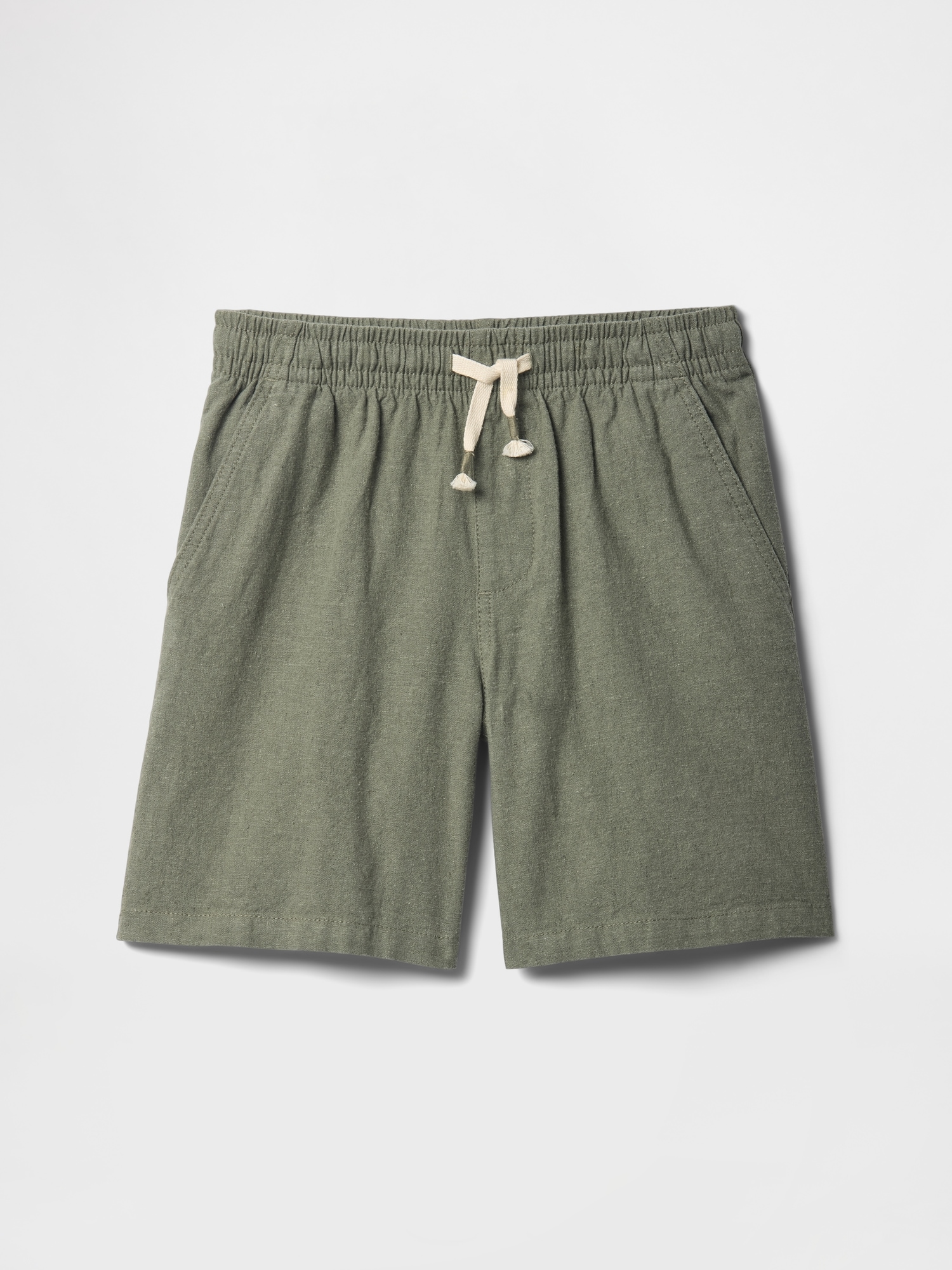 Kids Relaxed Poplin Pull-On Shorts