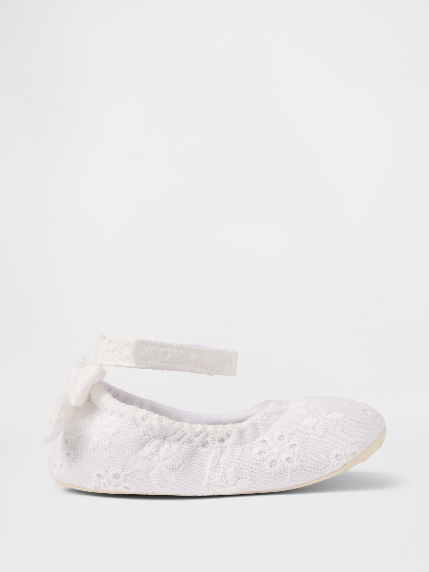 Baby Eyelet Flats