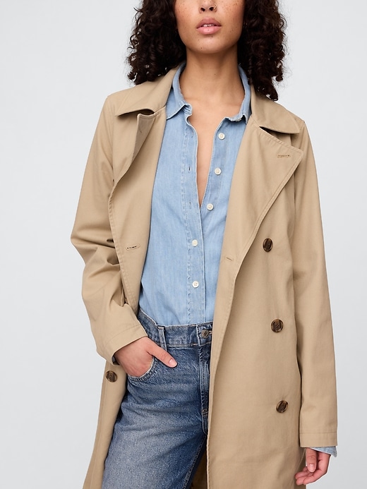 Image number 4 showing, Modern Trench Coat