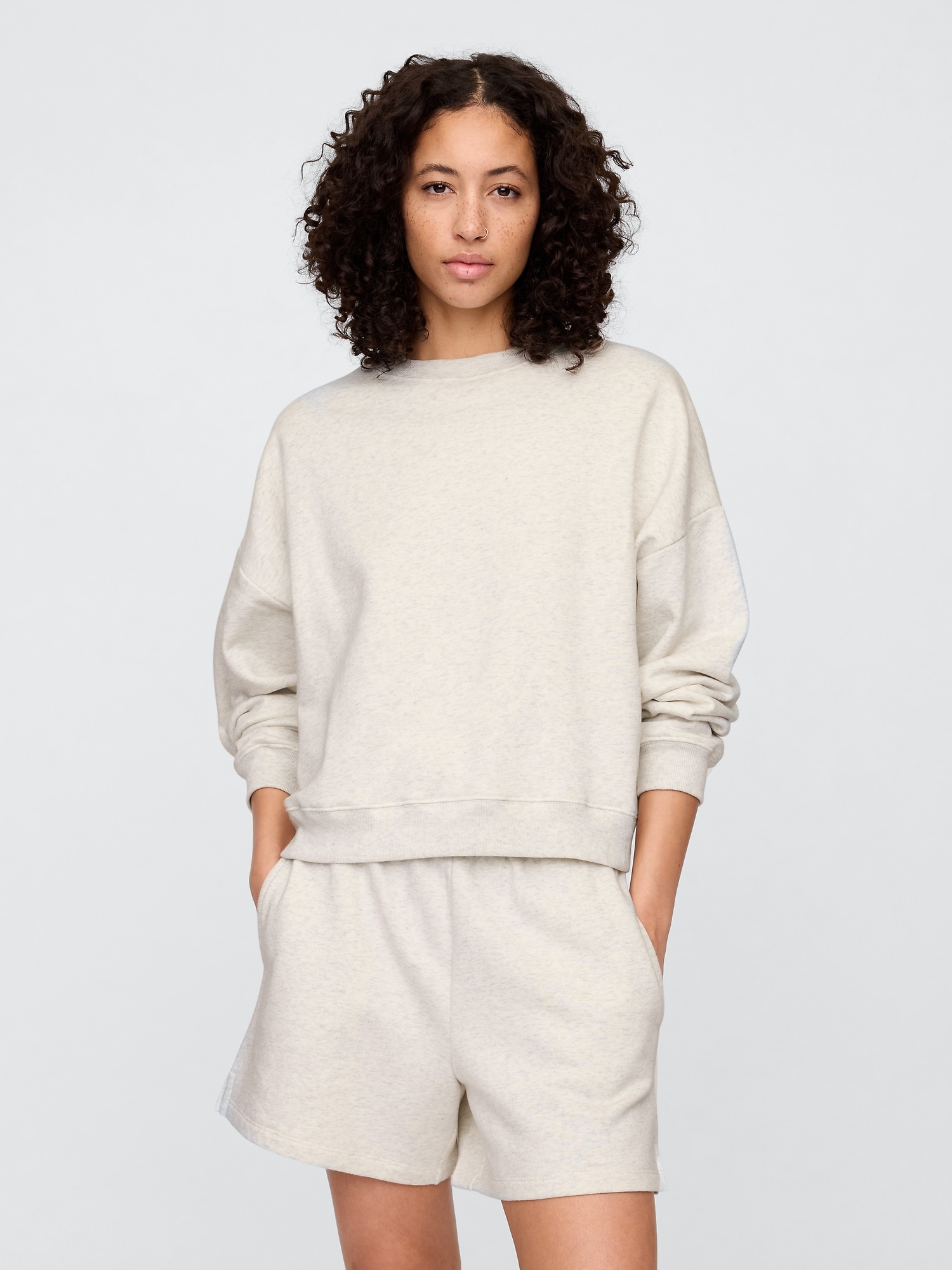 Oversized Crewneck Sweatshirt