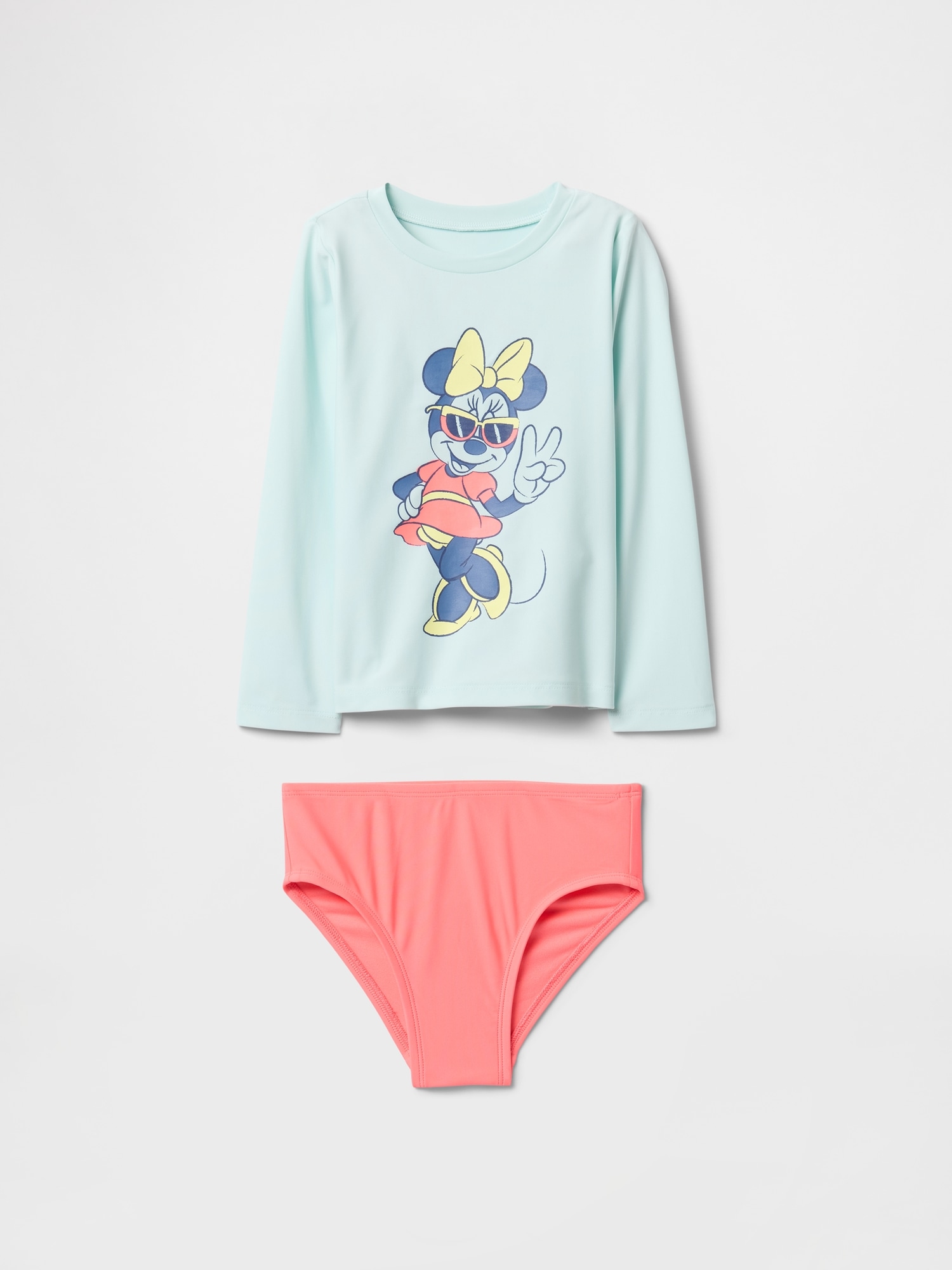 babyGap | Disney Minnie Mouse Two-Piece Rash Guard