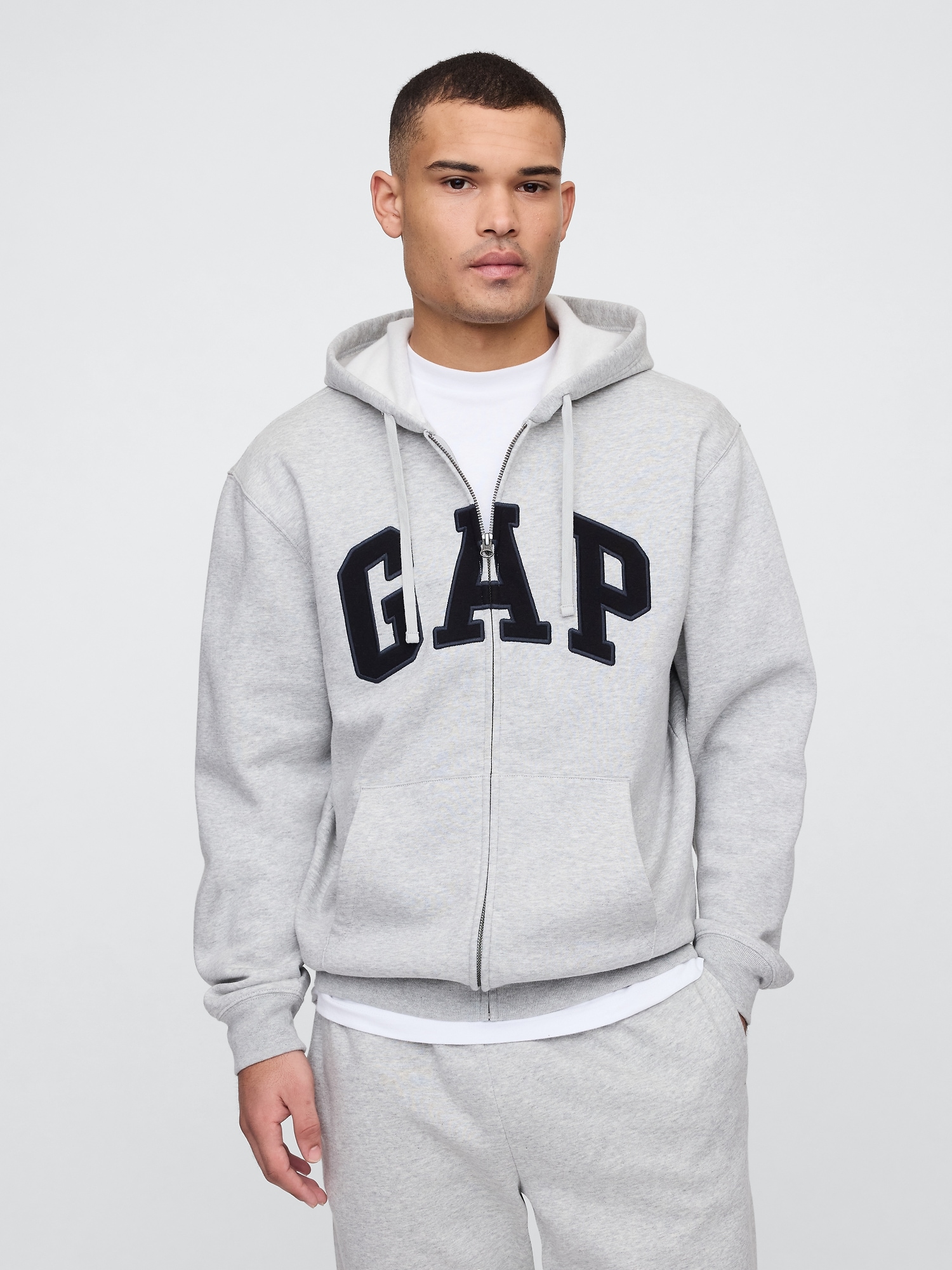 Gap Logo Zip Hoodie