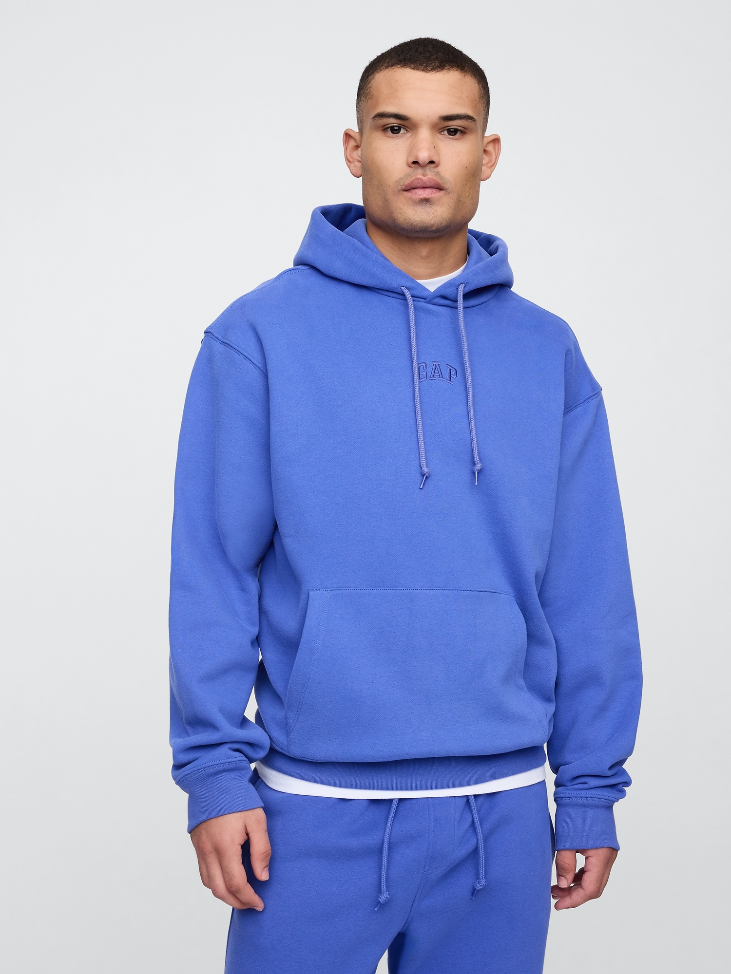 Oversized Vintage Soft Gap Mini Logo Hoodie