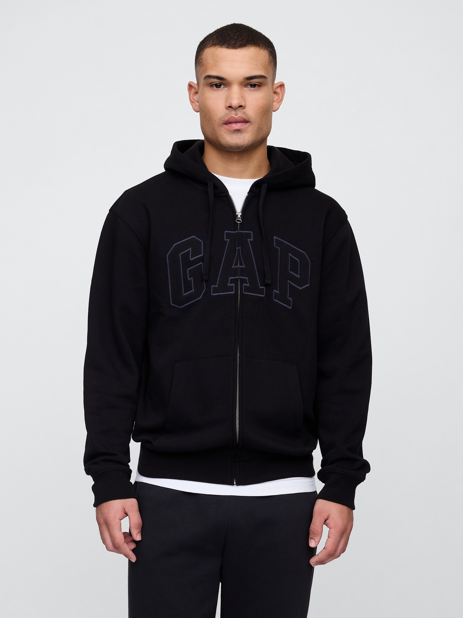 Gap Logo Zip Hoodie