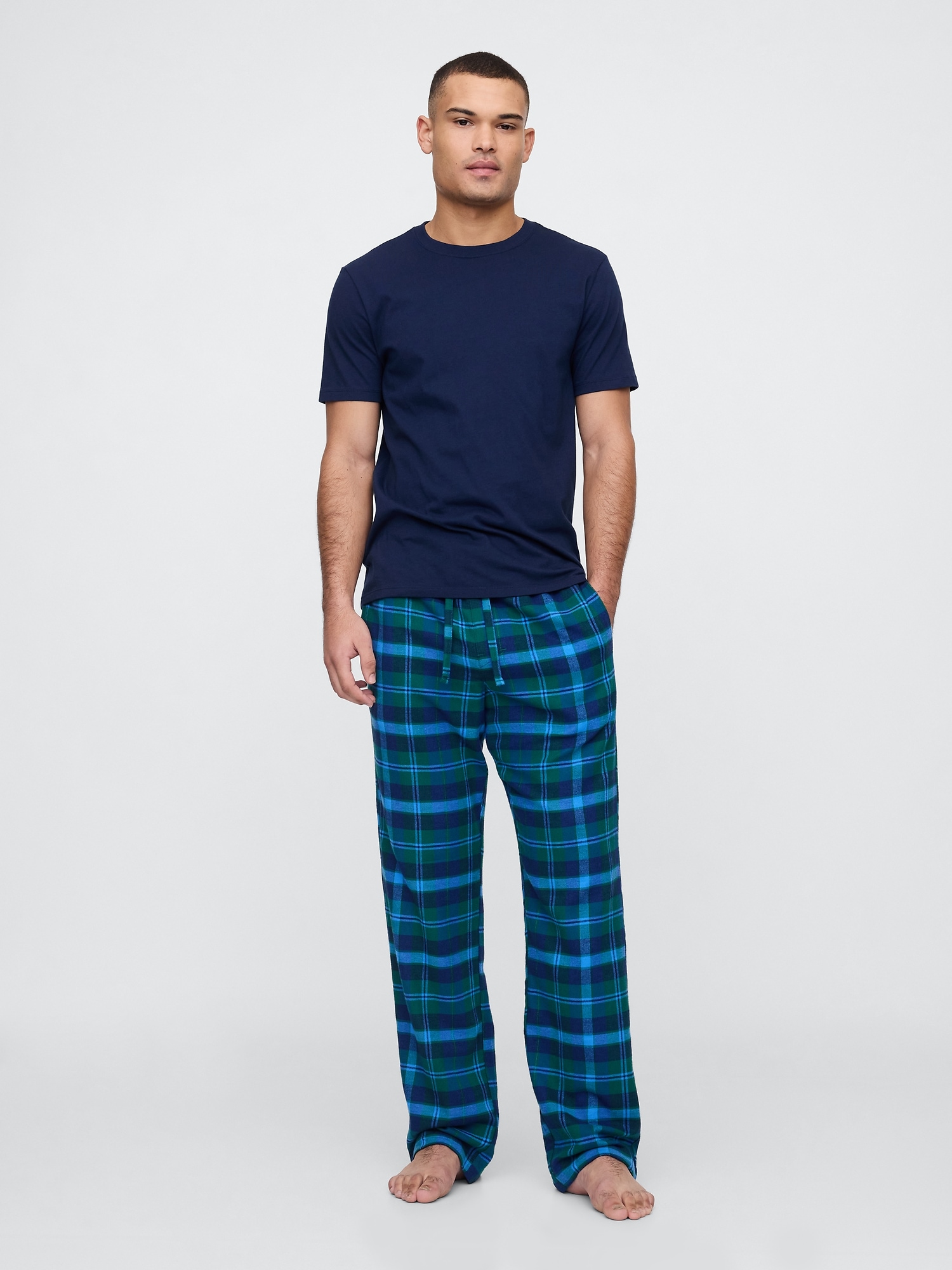 Relaxed Flannel PJ Pants