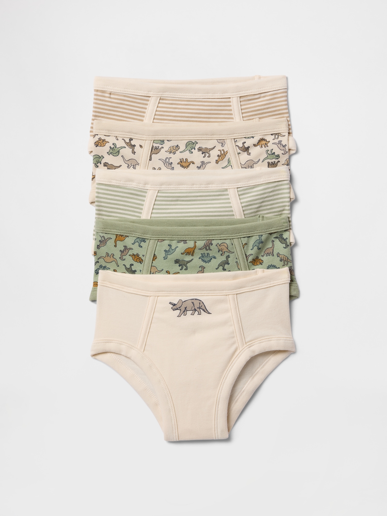 Toddler Dino Briefs (5-Pack)