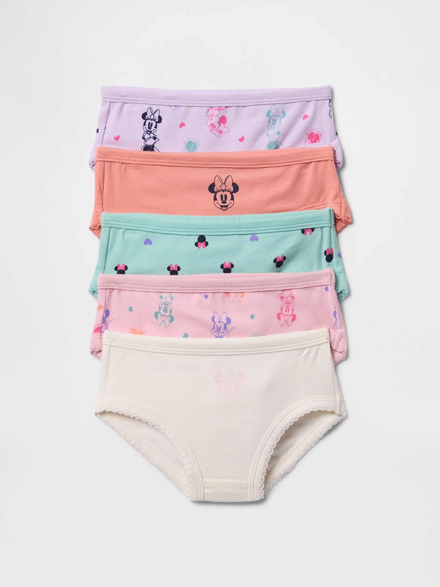 babyGap × Disney Minnie Mouse Bikini Briefs (5-Pack)