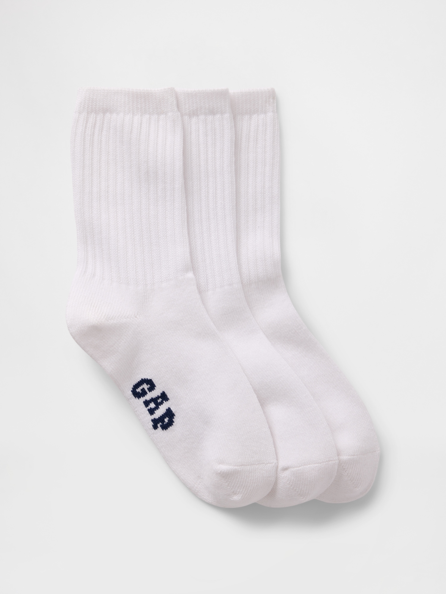 Kids Gap Logo Crew Socks (3-Pack)