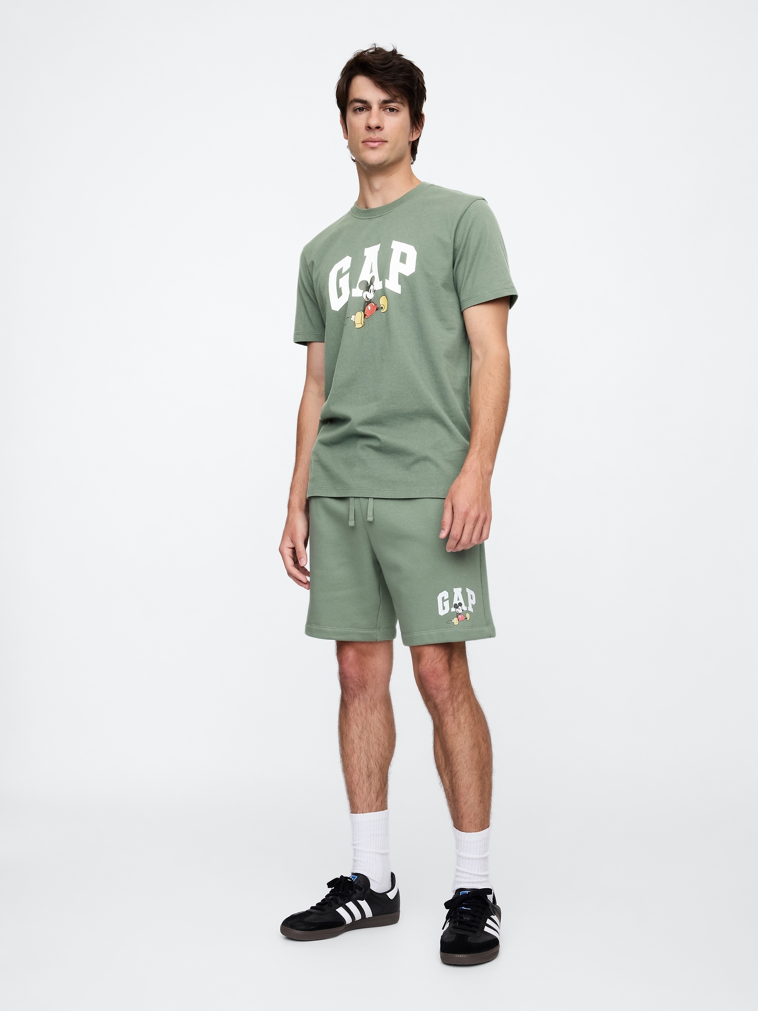 Gap × Disney Mickey Mouse Gap Logo Shorts